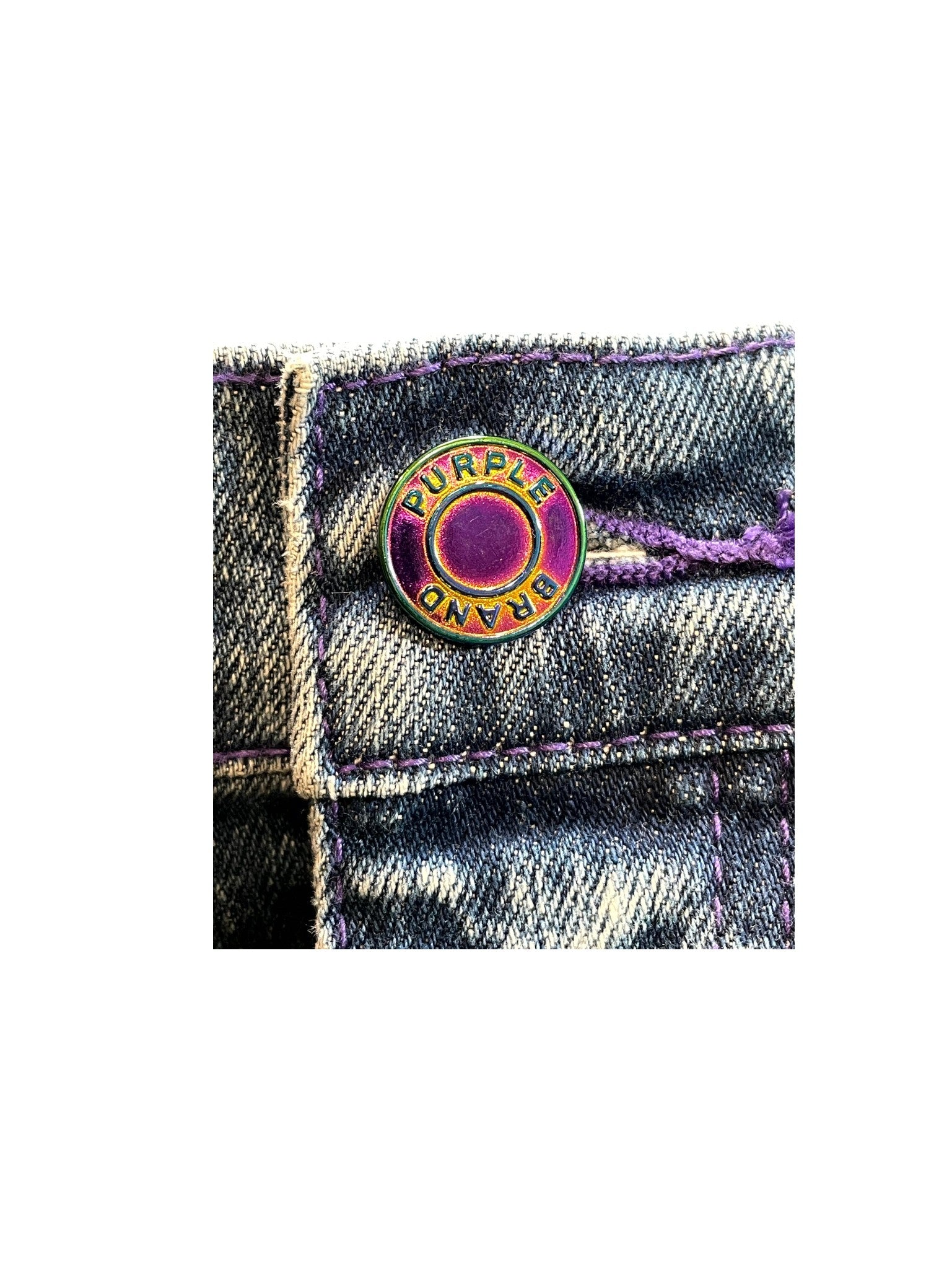 Purple Brand Bleach Wash Jeans