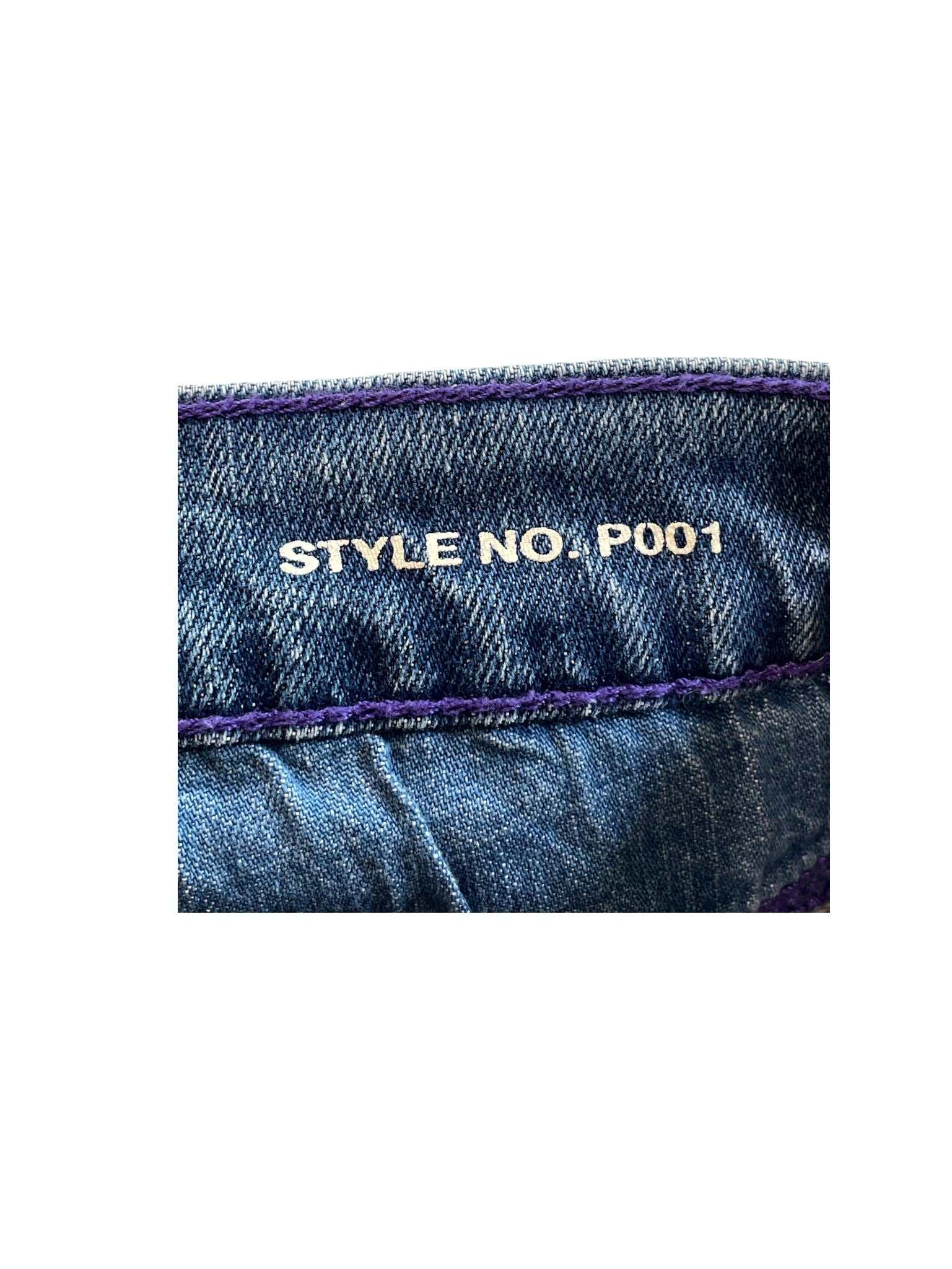 Purple Brand Bleach Wash Jeans