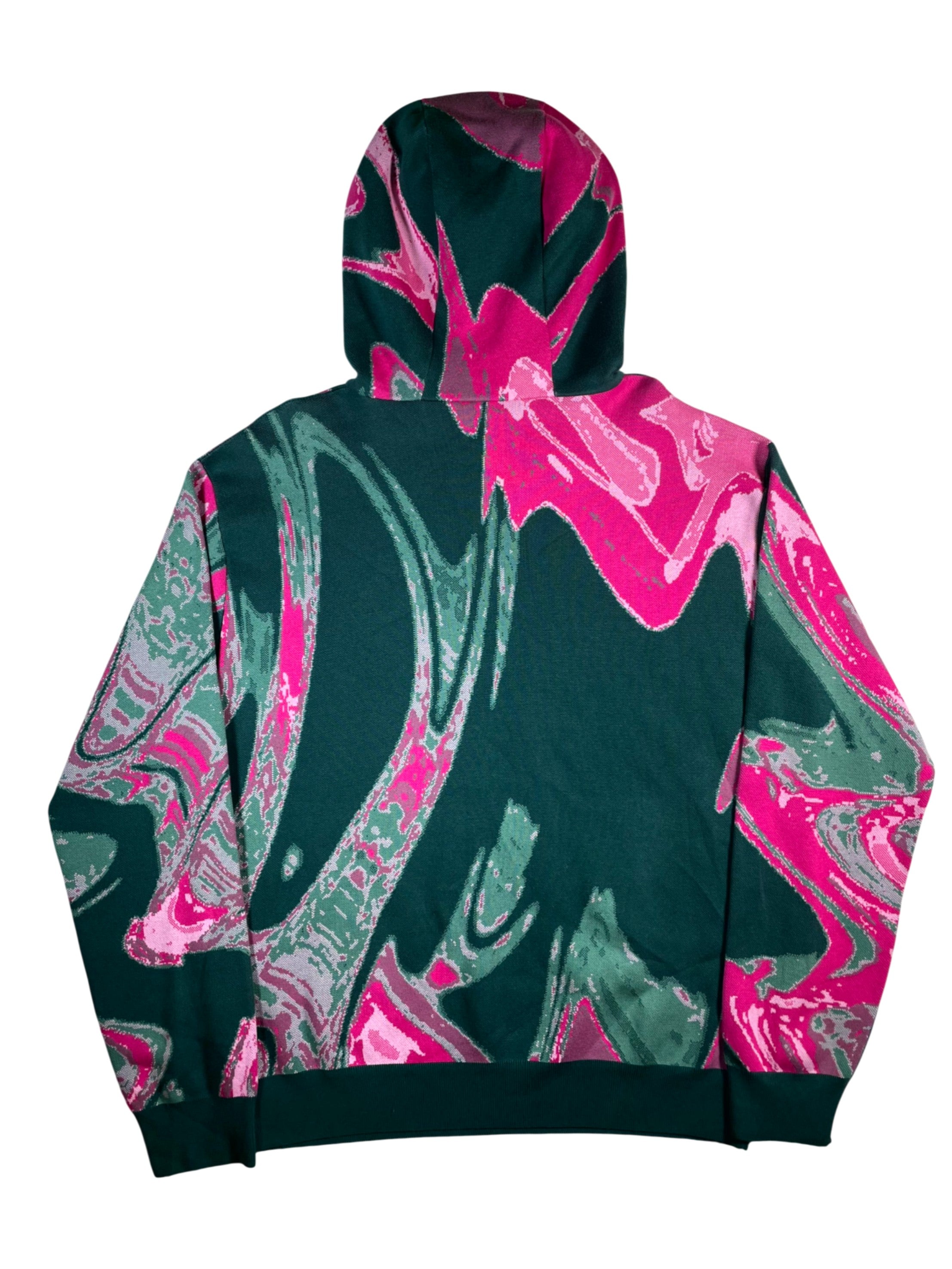 Louis Vuitton Graphic Green & Pink Hoodie