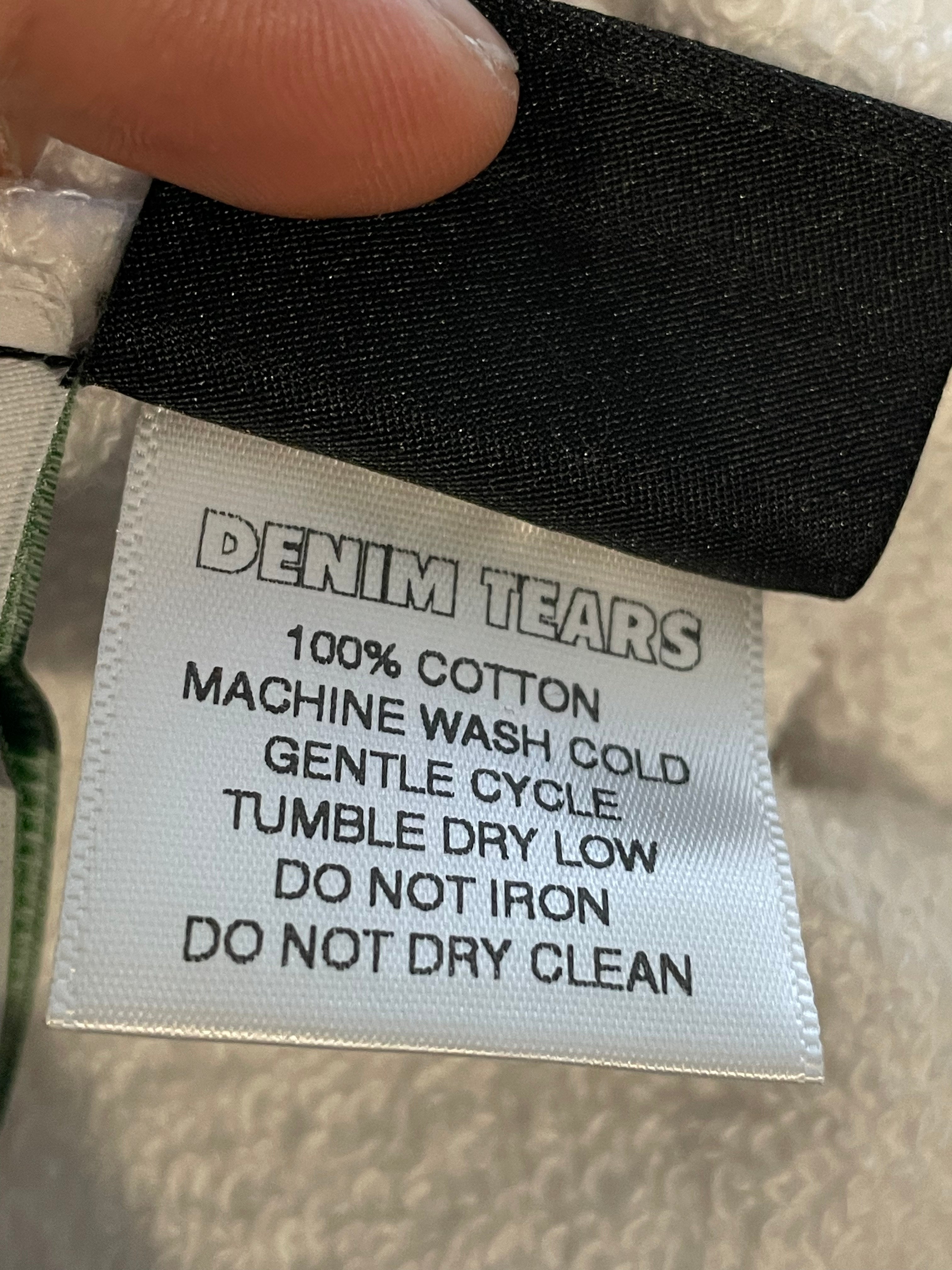 Denim Tears University White & Blue Sweatpants