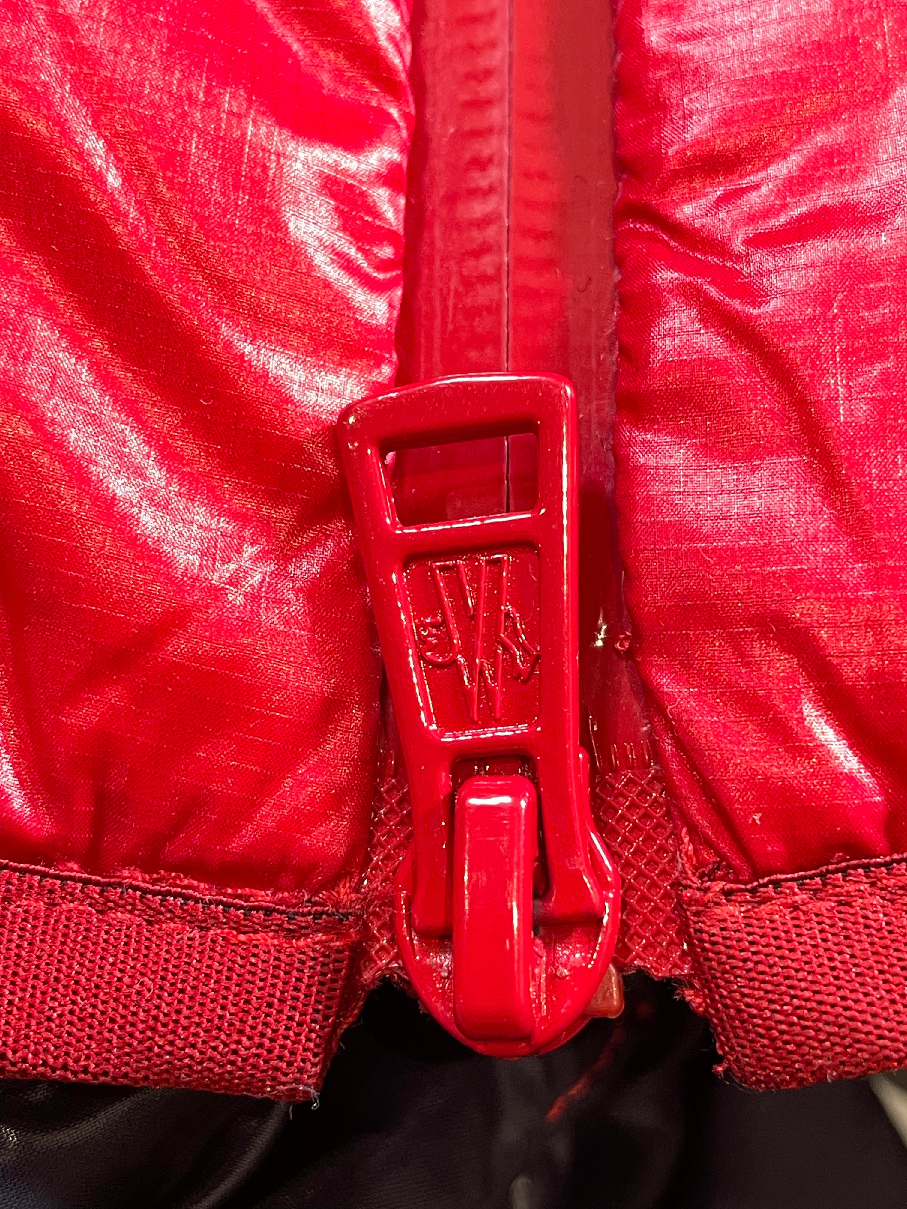 Moncler Red & Navy Puffer jacket
