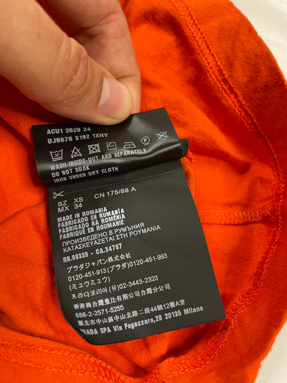 Prada Tee Orange size:XS Used