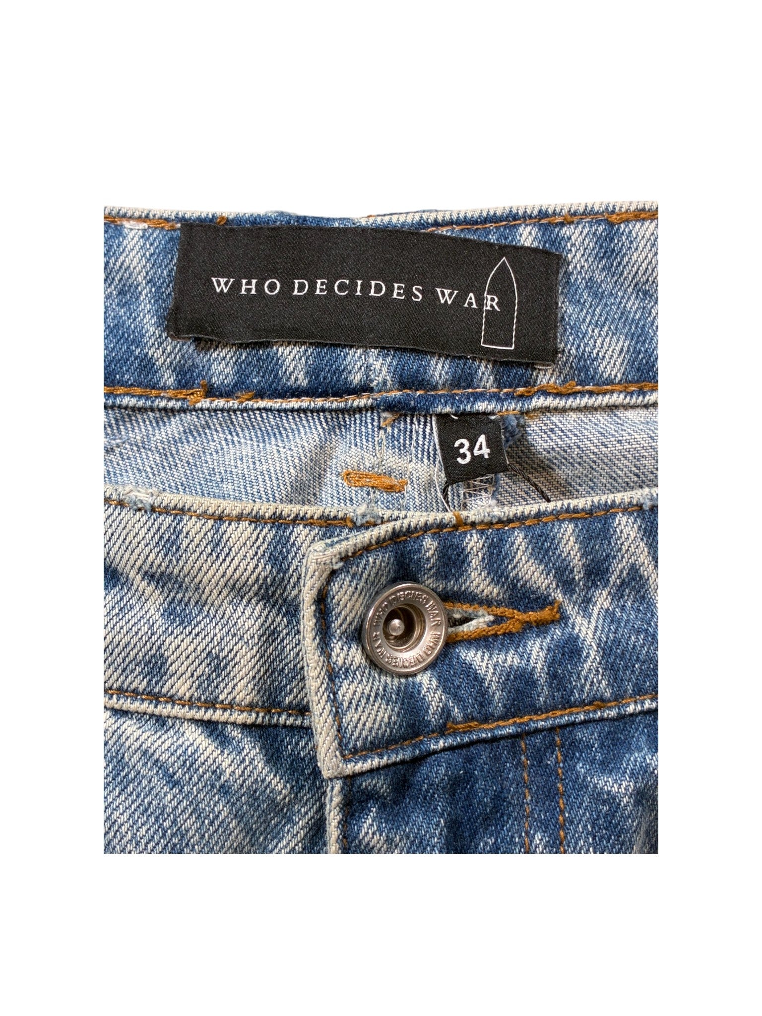 WDW Multi Cowboy Light Wash Denim Jeans