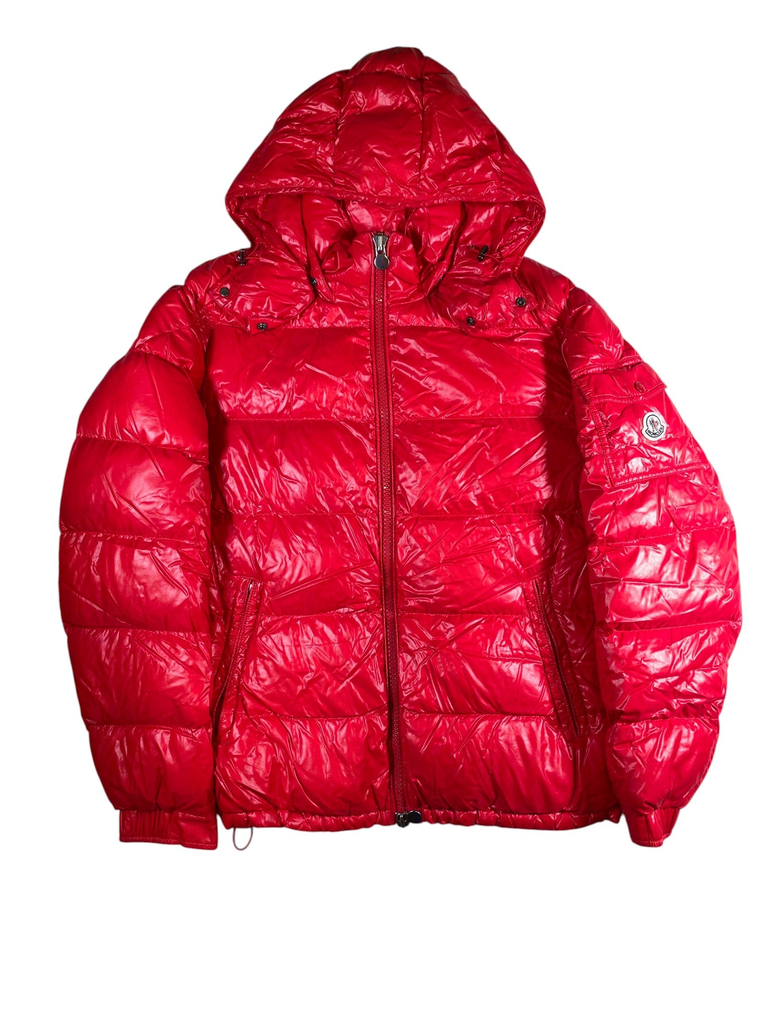 Moncler Maya Red Puffer Jacket