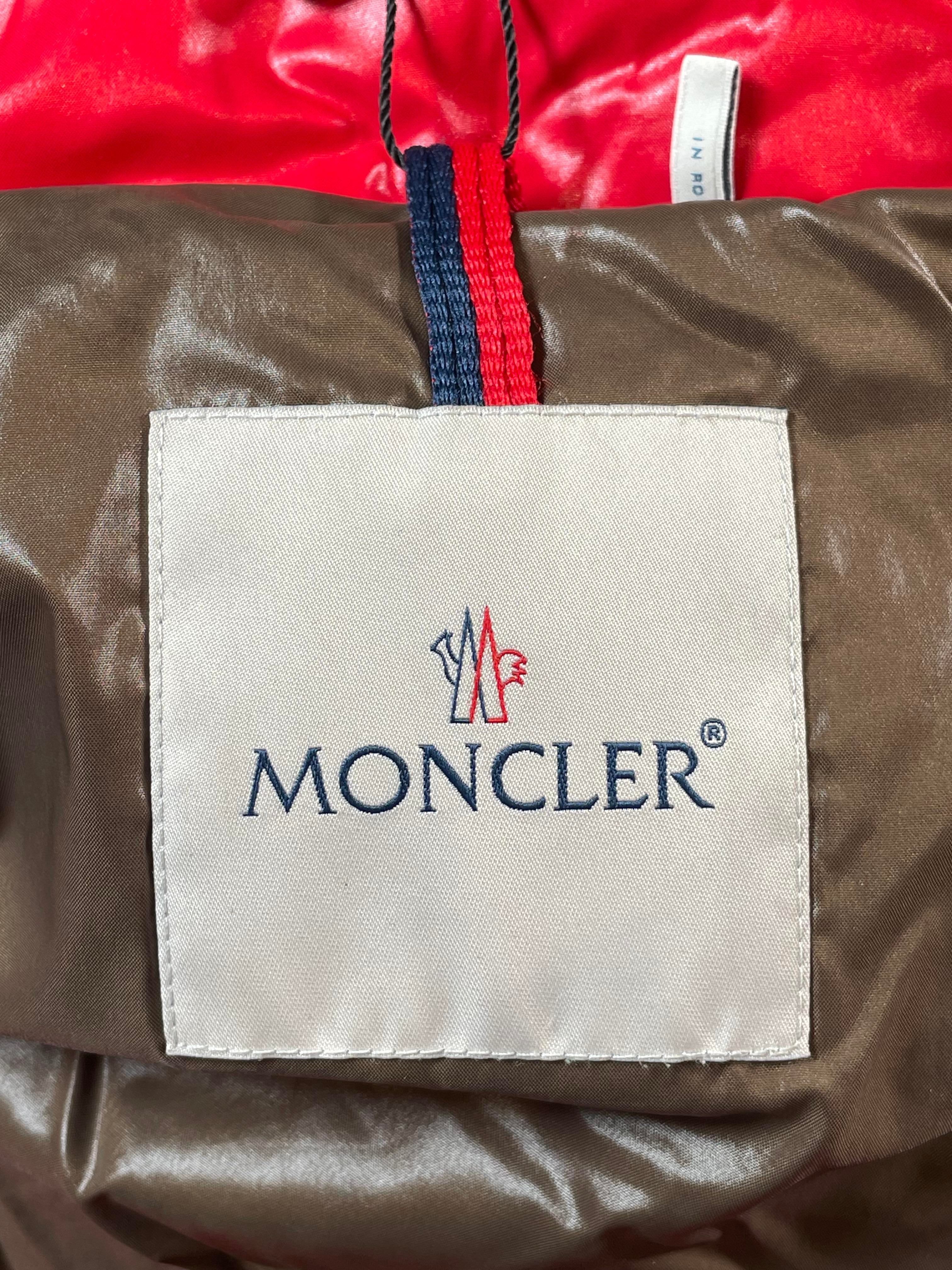 Moncler Maya Red Puffer Jacket