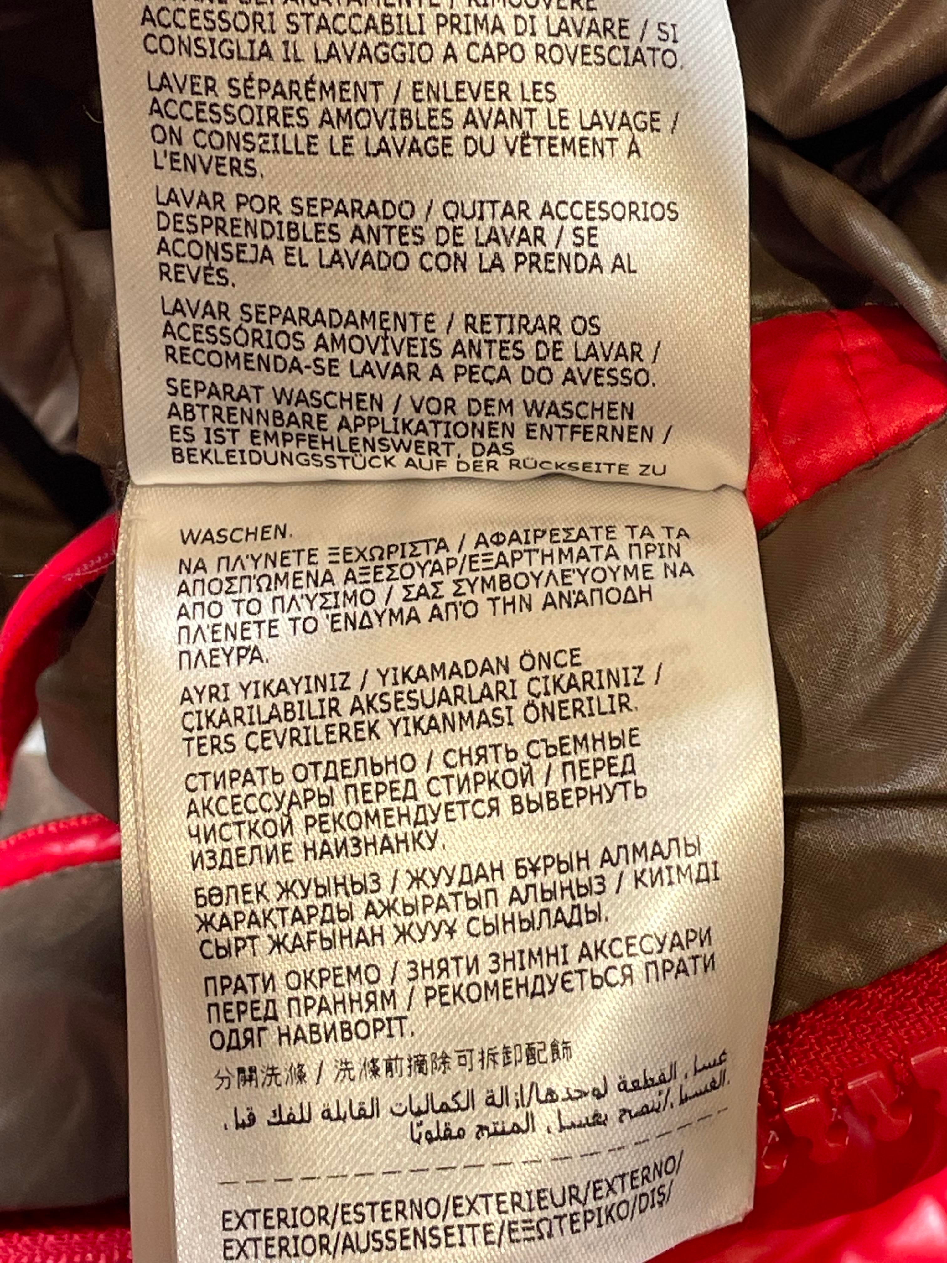 Moncler Maya Red Puffer Jacket