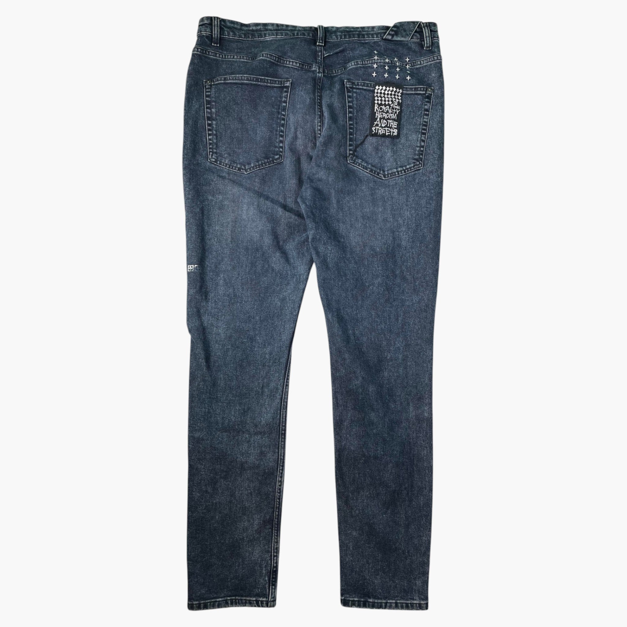 Ksubi Light Wash Knee Rip Jeans
