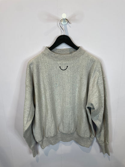 Ready Made Crewneck Grey Black New Small With Tags