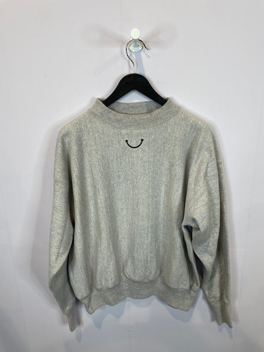 Ready Made Crewneck Grey Black New Small With Tags