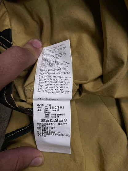BAPE Camo Baseball Jersey Desert Camo New XL With Tags