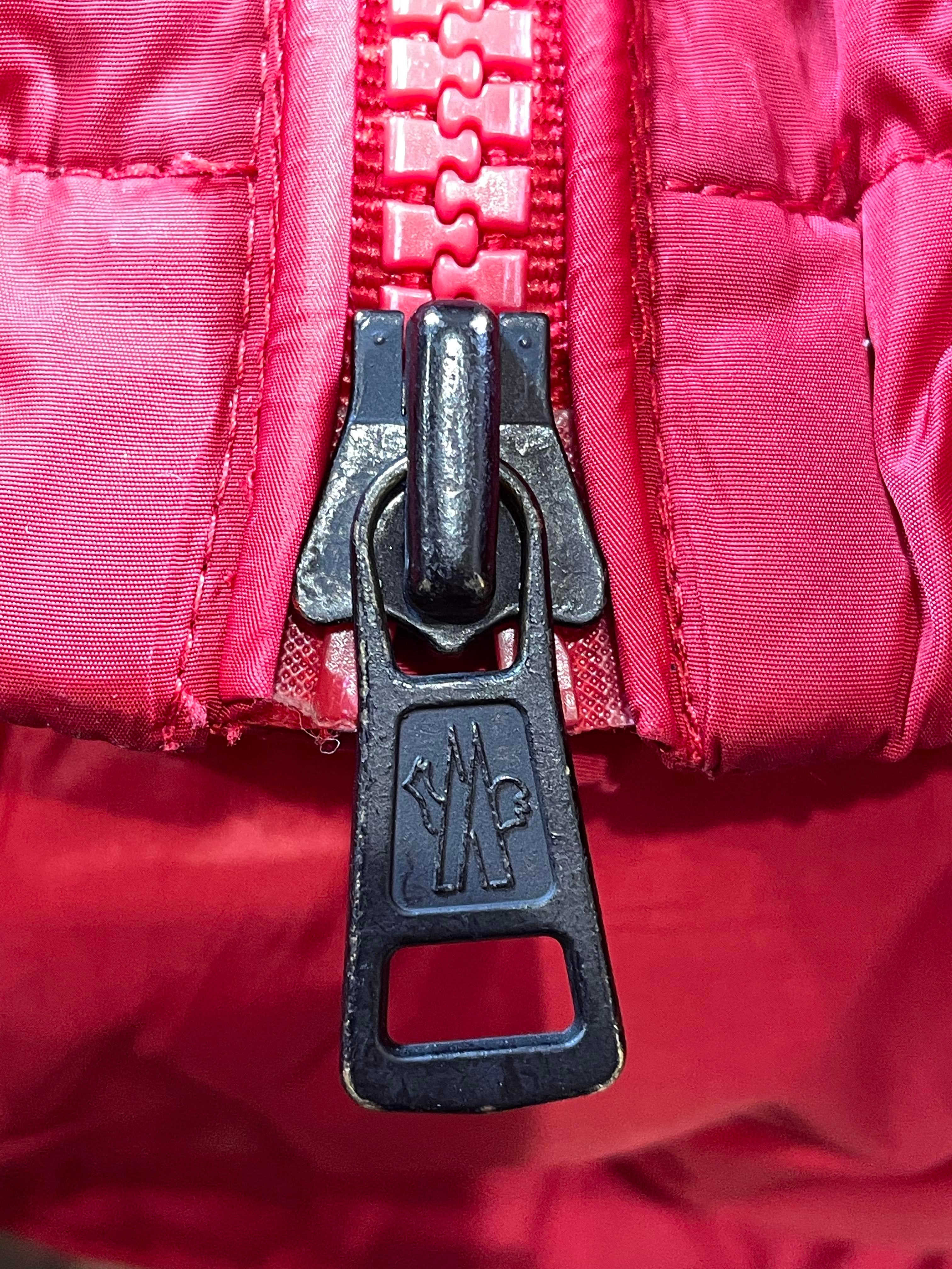 Moncler Montvernier Red Puffer Jacket