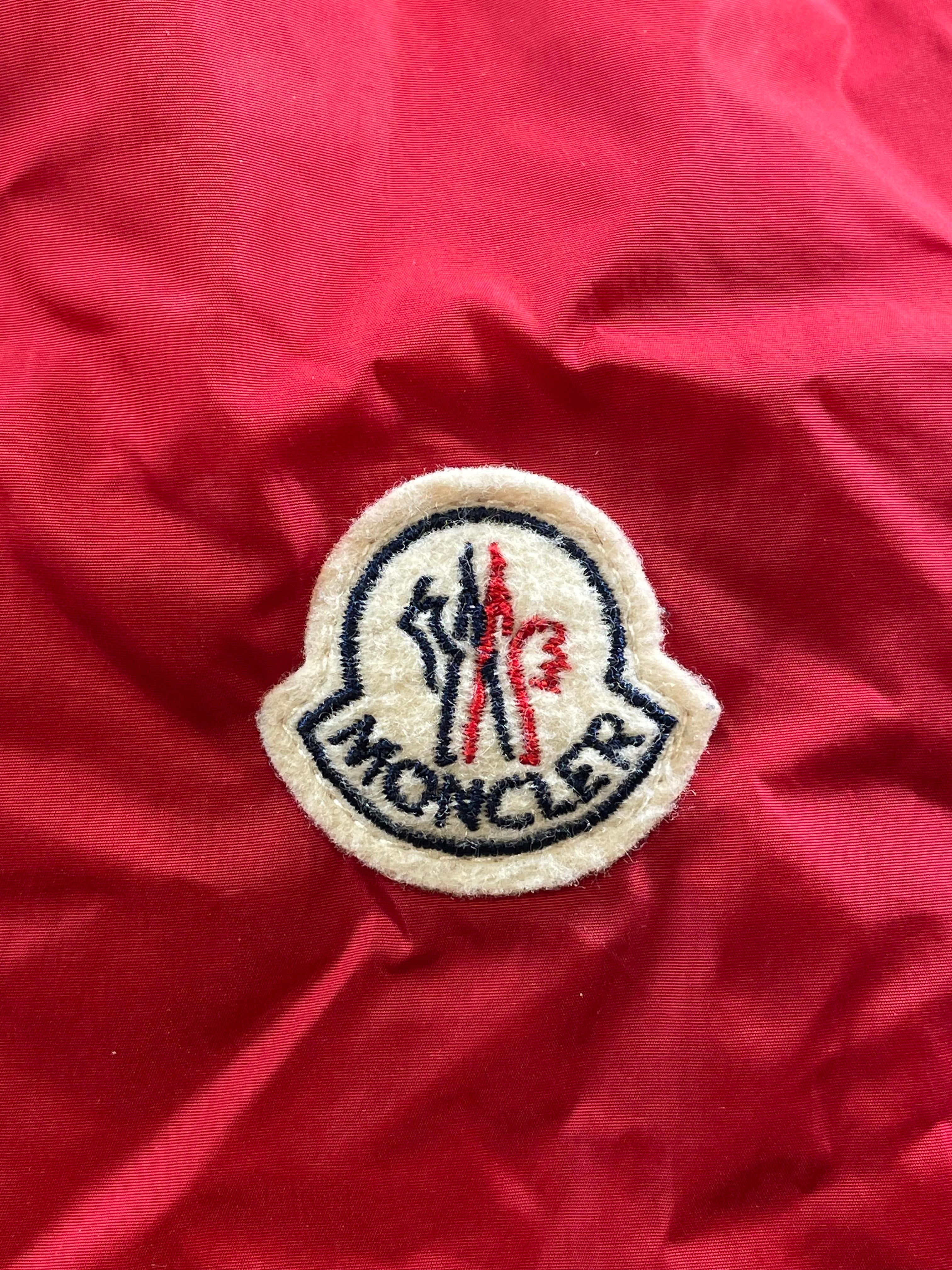 Moncler Montvernier Red Puffer Jacket