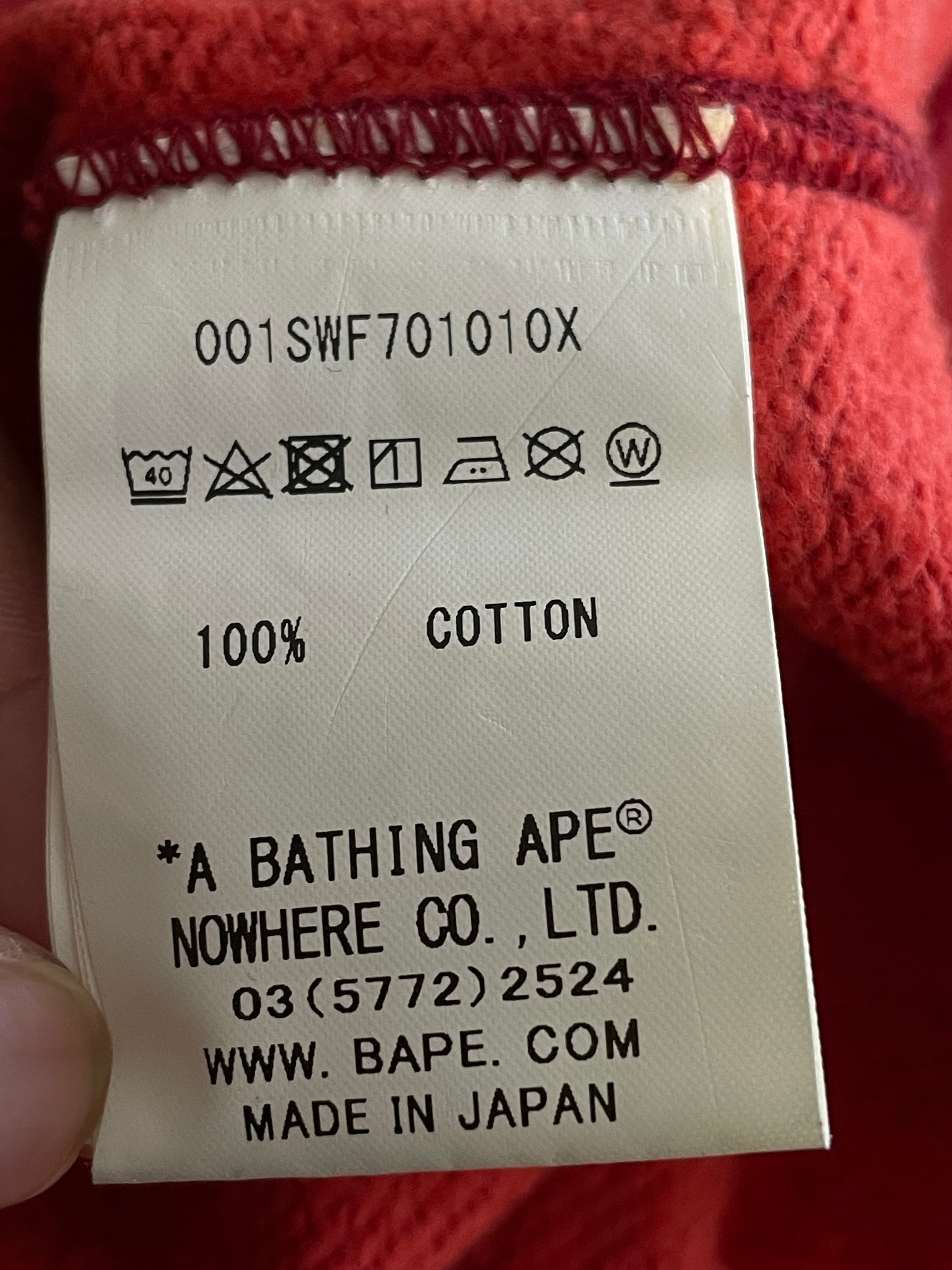 Bape Red Camo Crewneck