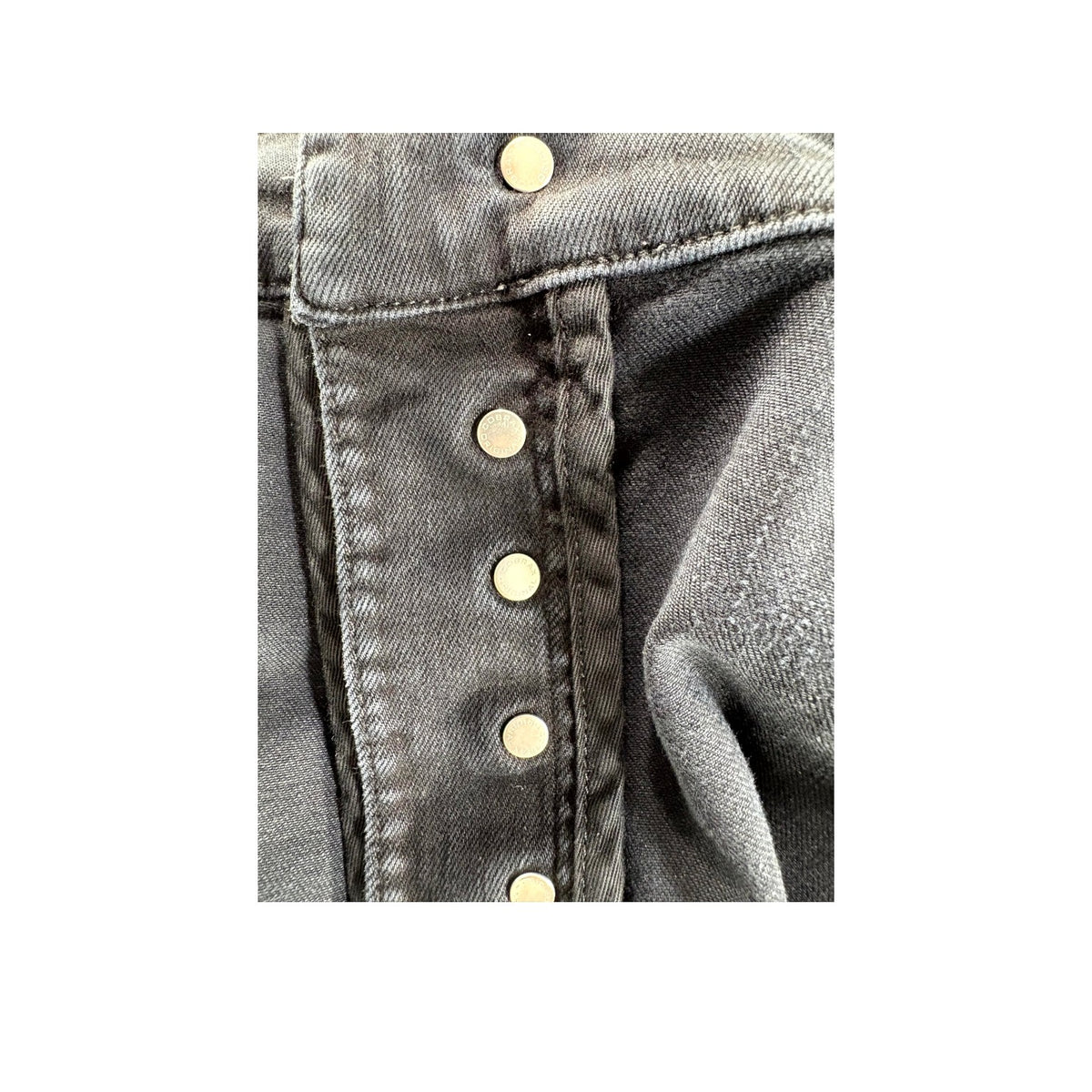 Amiri "MX1" Paisley Patch Black Wash & Brown Jeans