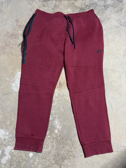 Nike Tech Sweats Maroon XXXL Used
