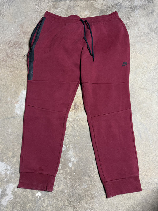 Nike Tech Sweats Maroon XXXL Used