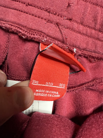 Nike Tech Sweats Maroon XXXL Used