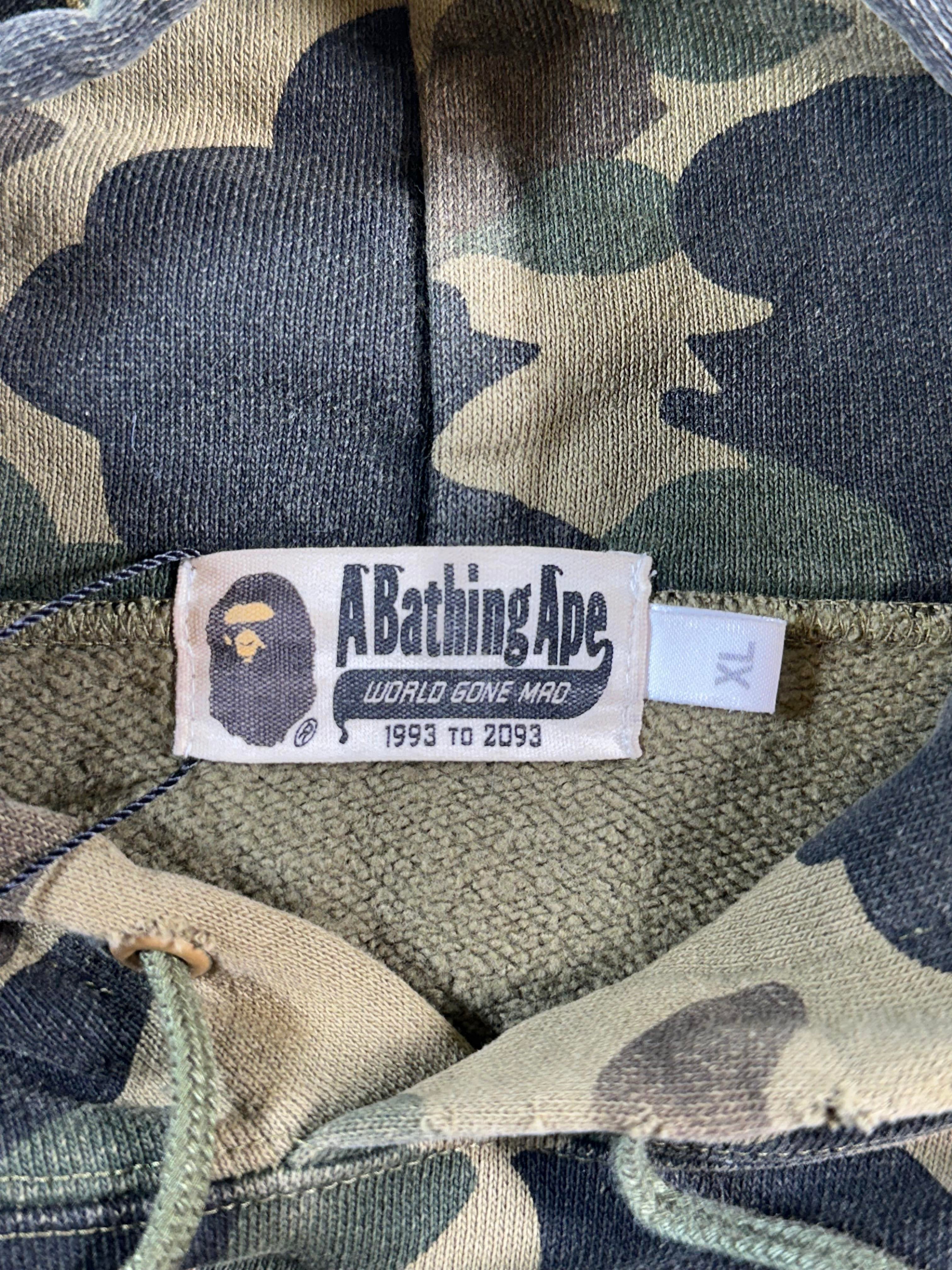 BAPE Classic Green Camo Hoodie