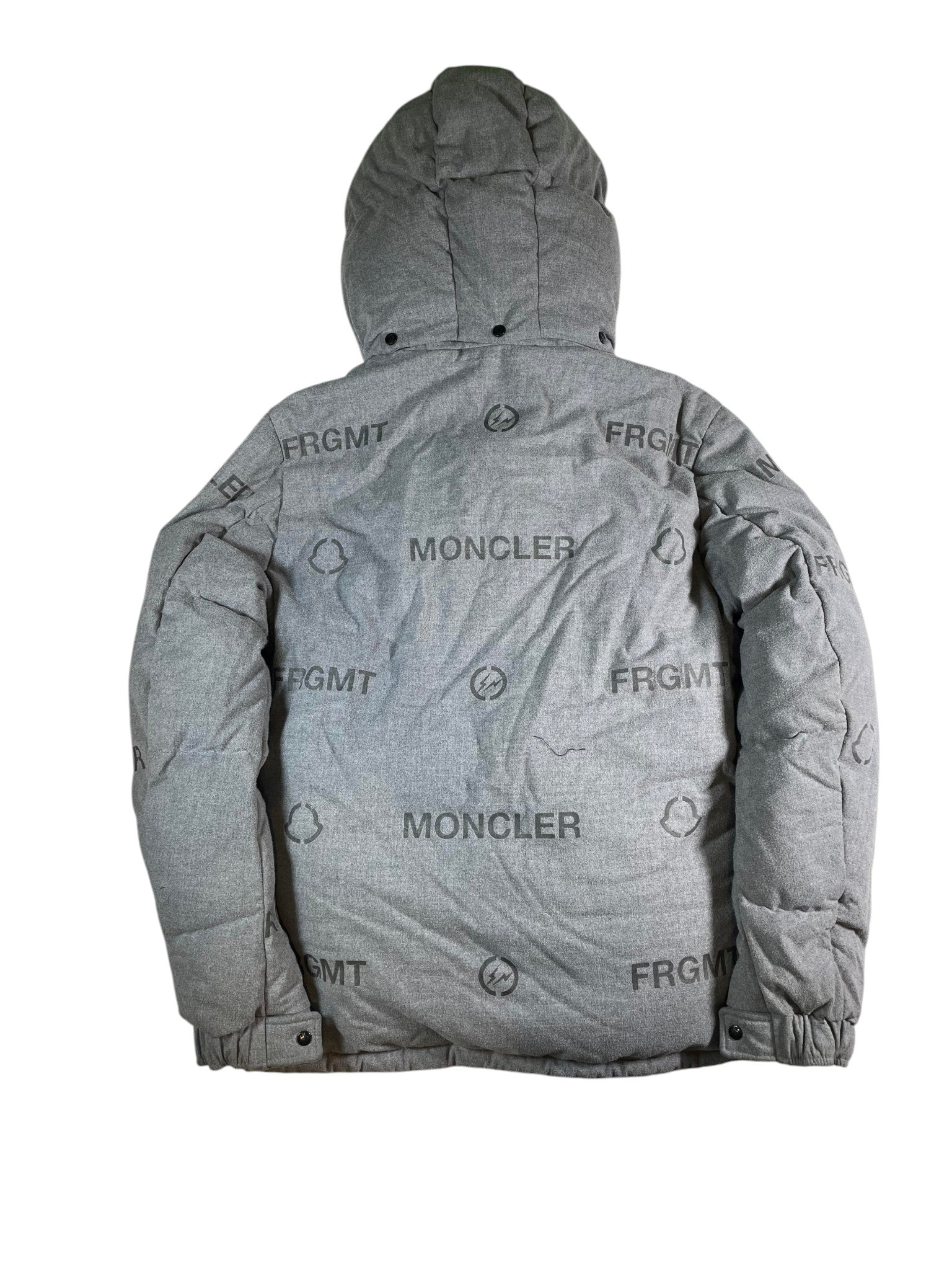 Moncler x Fragement Maygon Grey Bomber Jacket