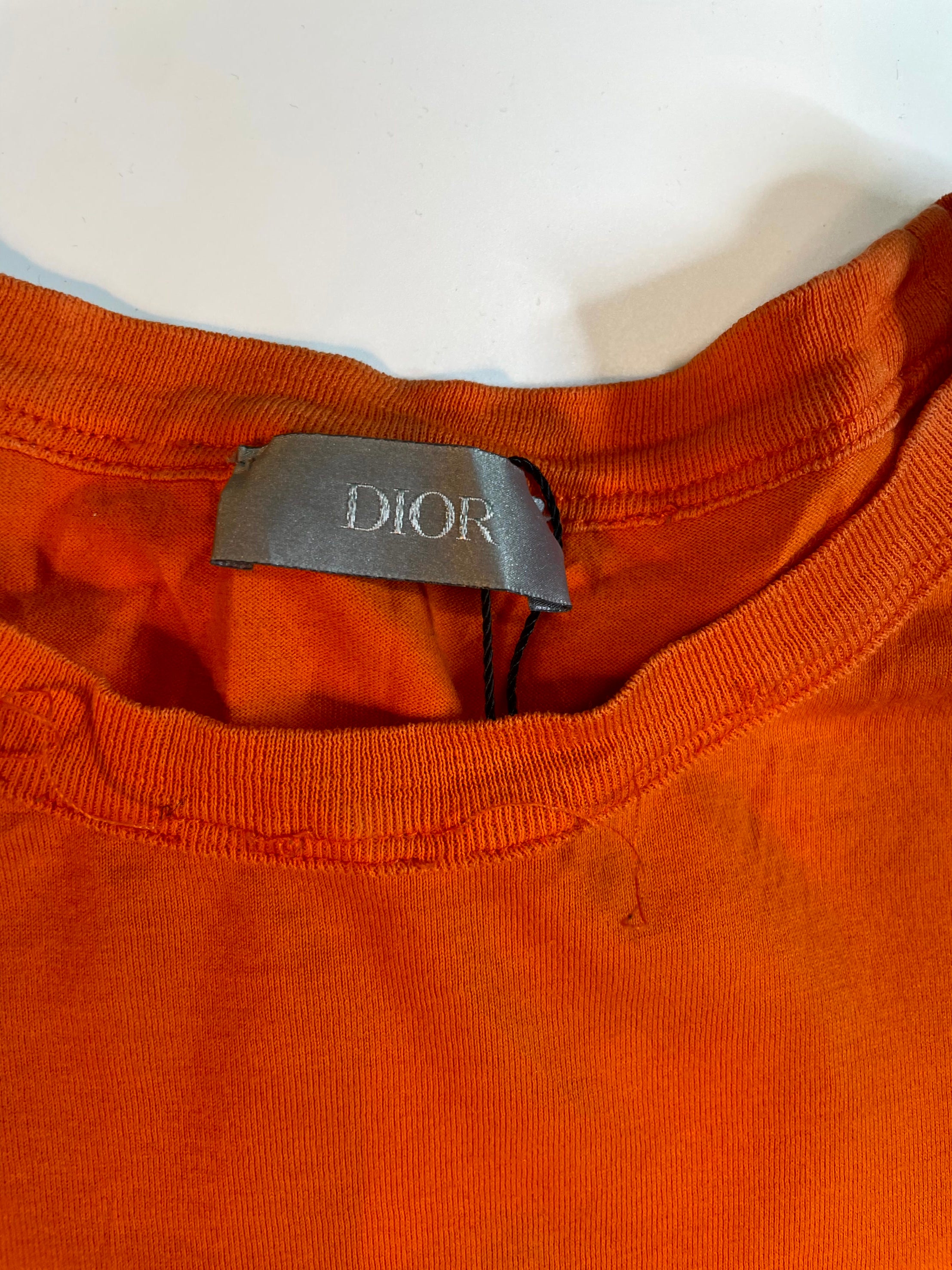 Dior CD Logo Orange Tee