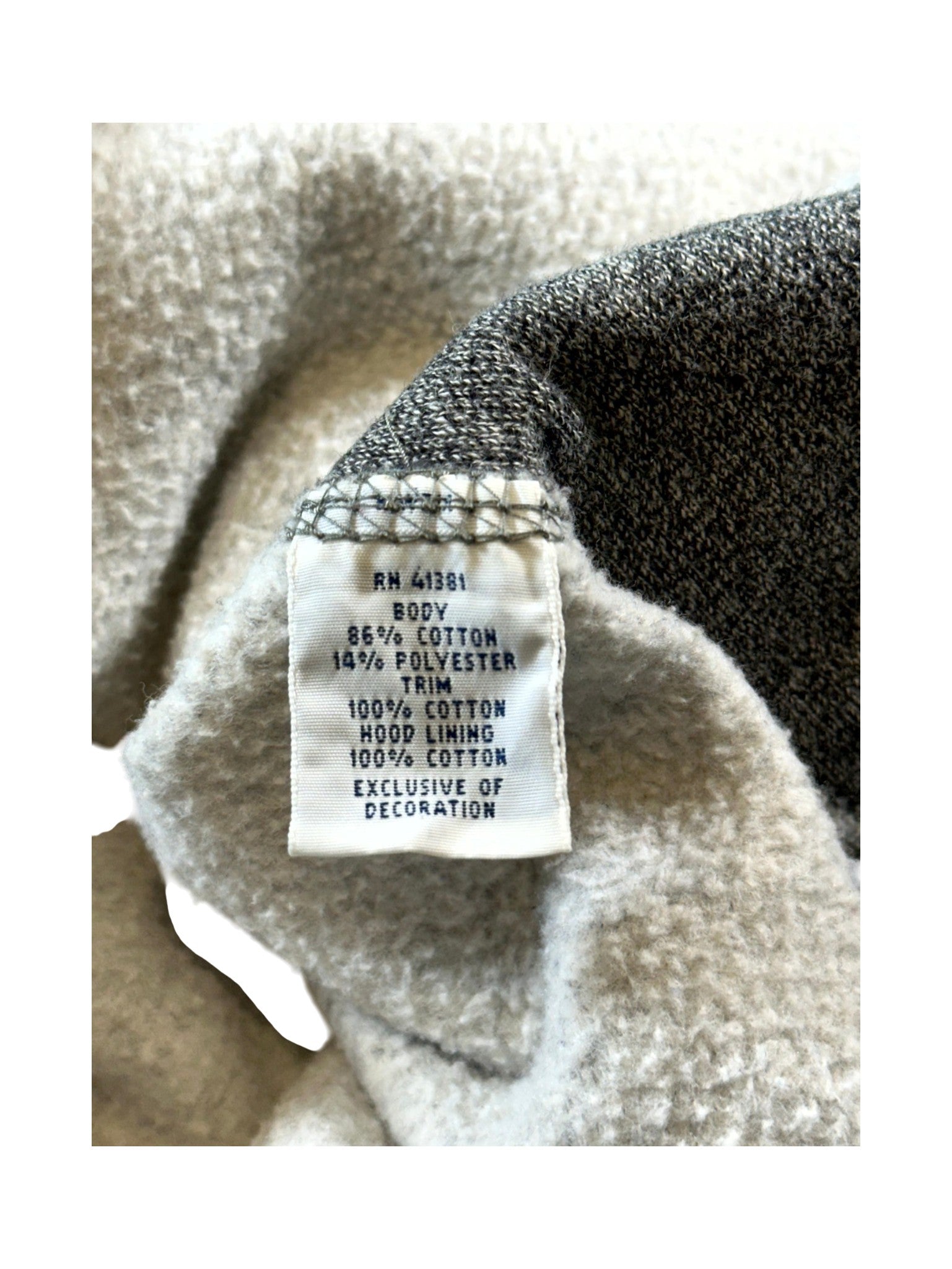 Polo Zip Up Dark Grey Hoodie