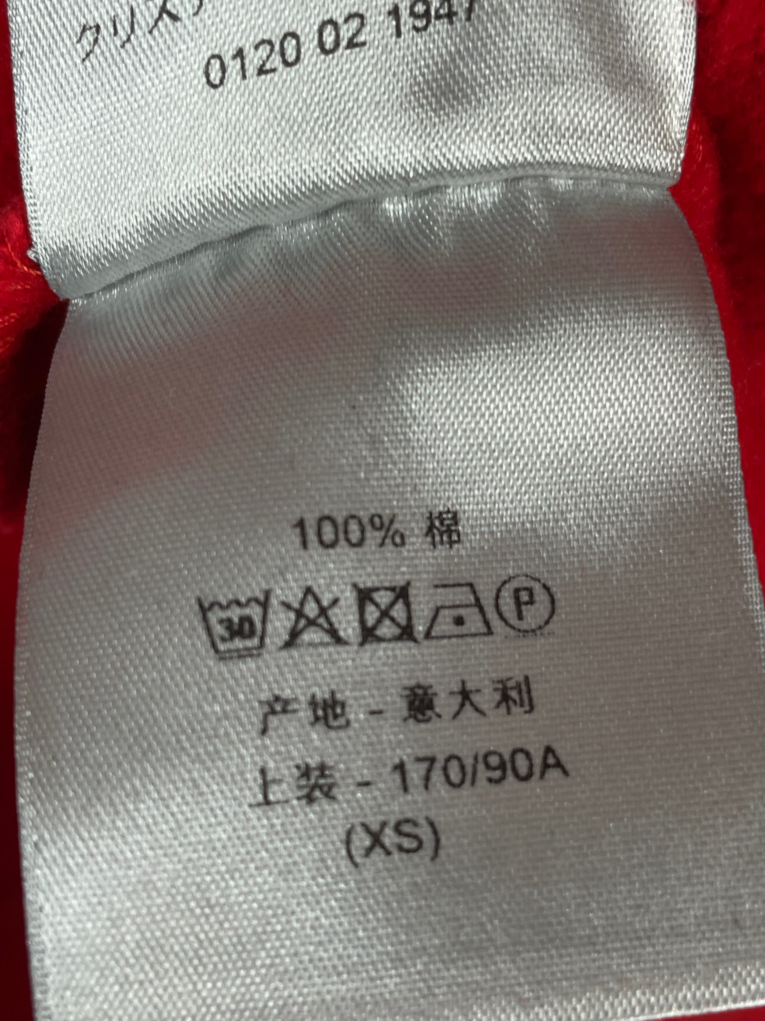 Dior CD Logo Red Crewneck