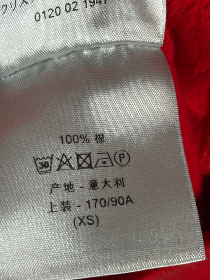 Dior CD Logo Red Crewneck