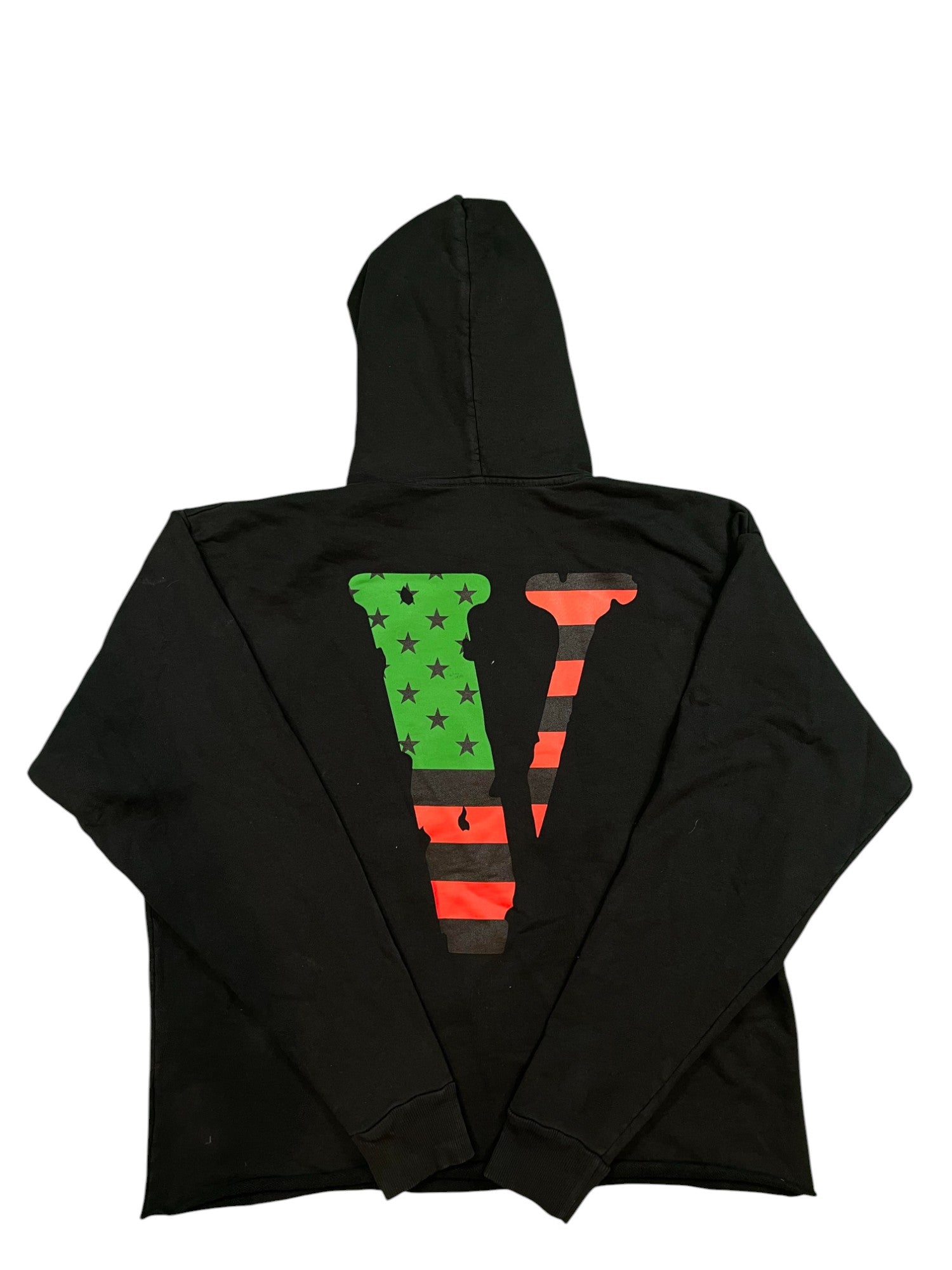 VLONE Flag Power Hoodie Black