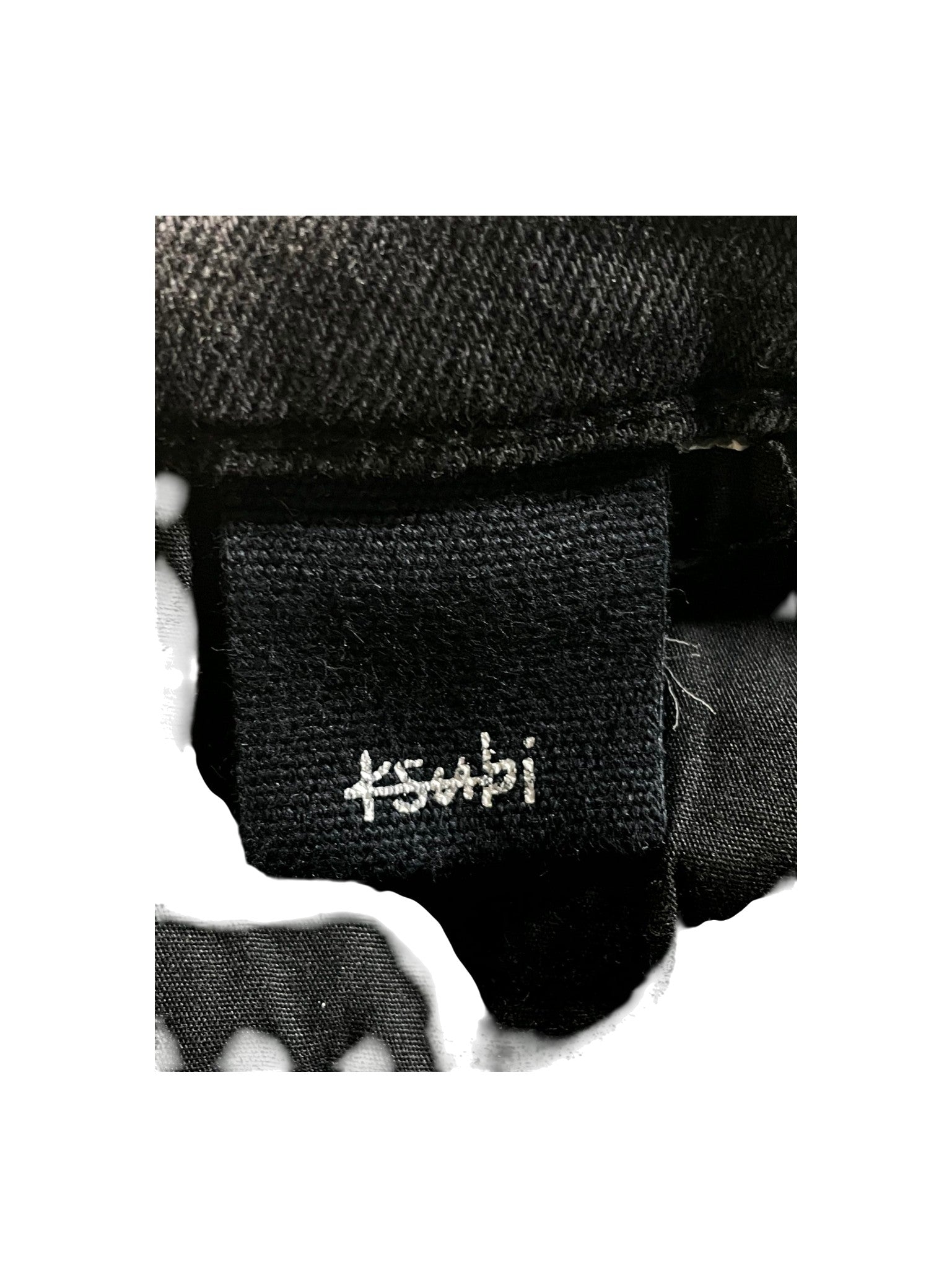 Ksubi Plain Black Wash Jeans