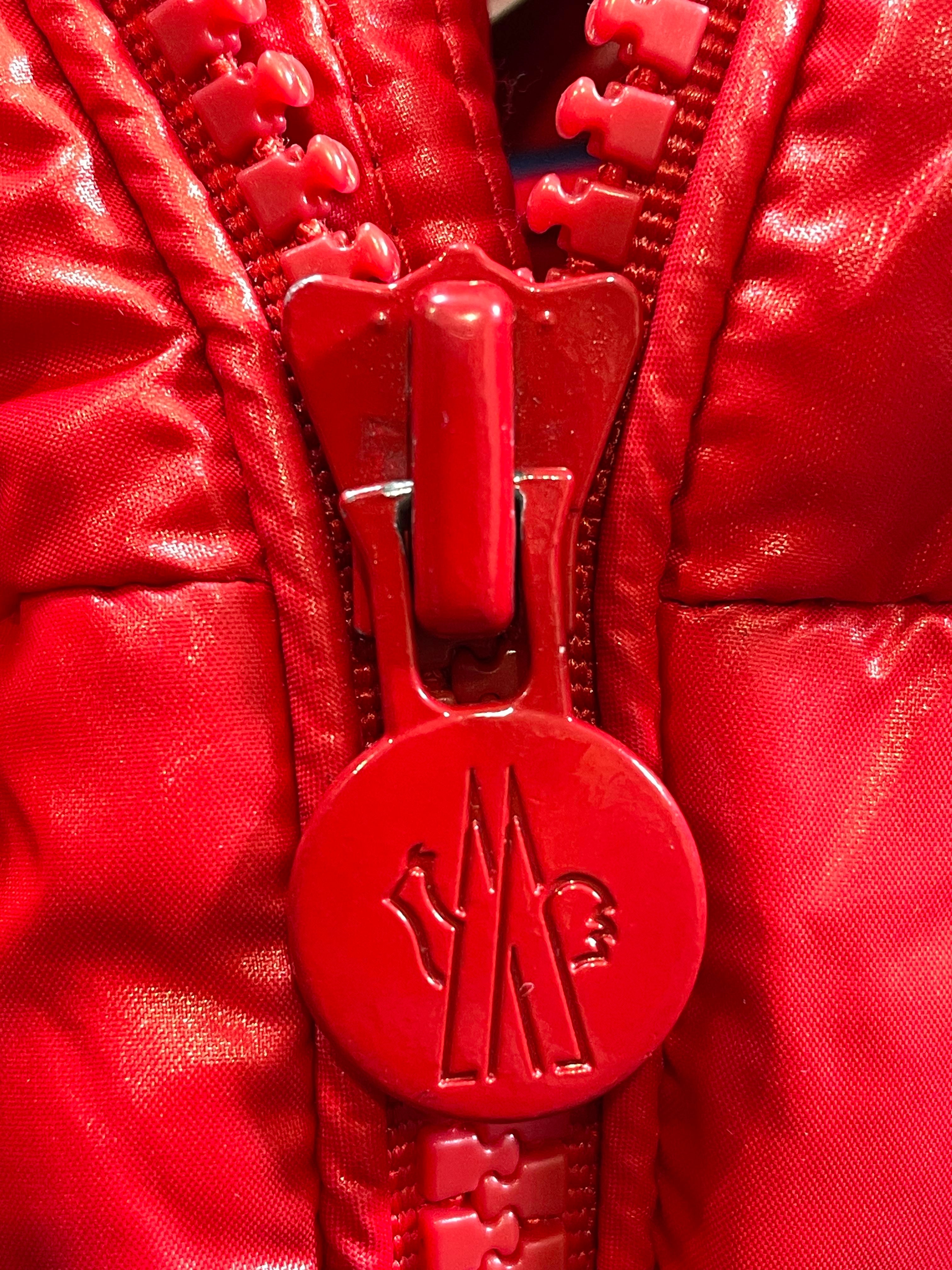 Moncler Maya Ecrins Red Jacket