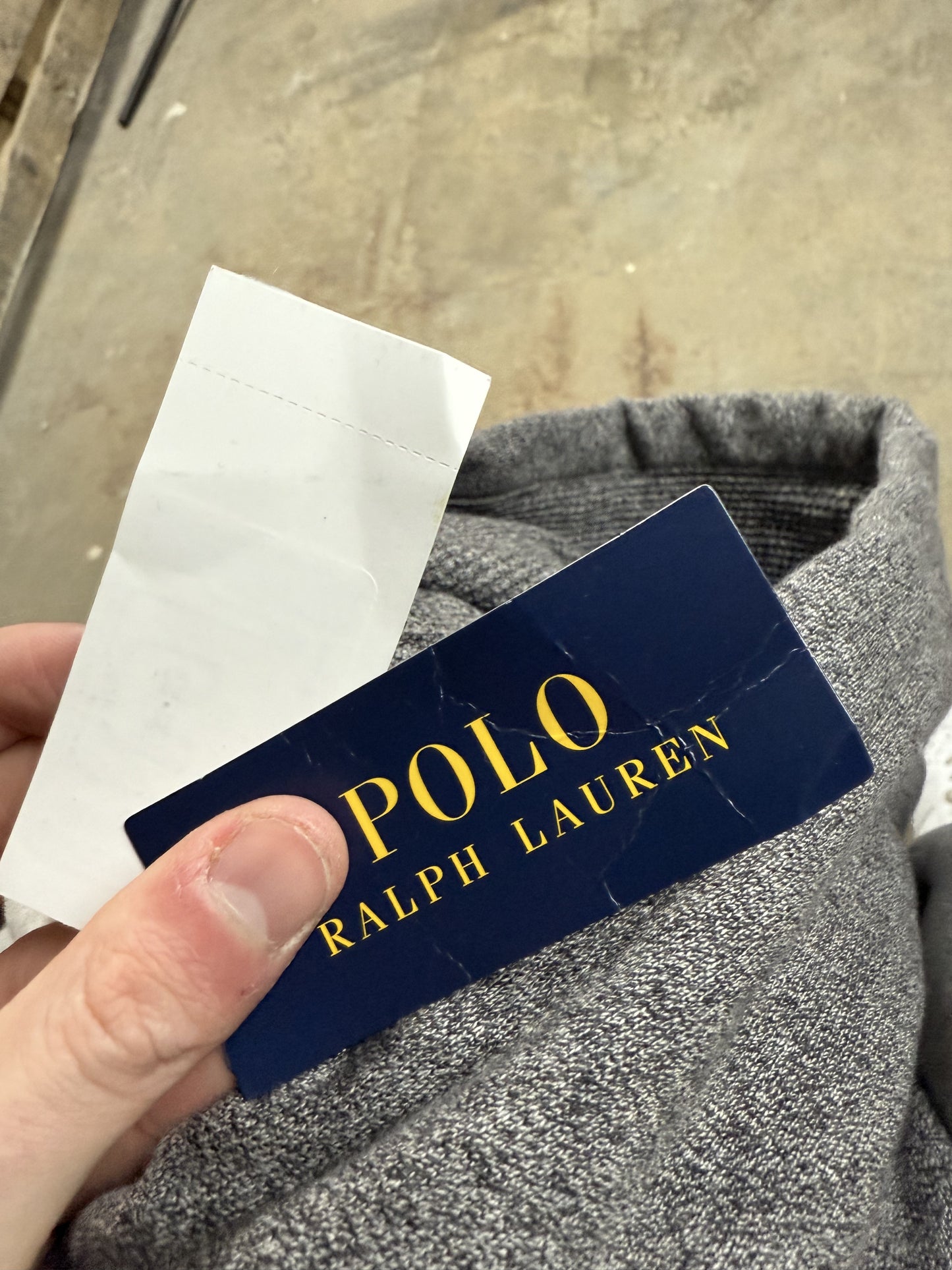 Polo Zip Up Charcoal Black New XL With Tags