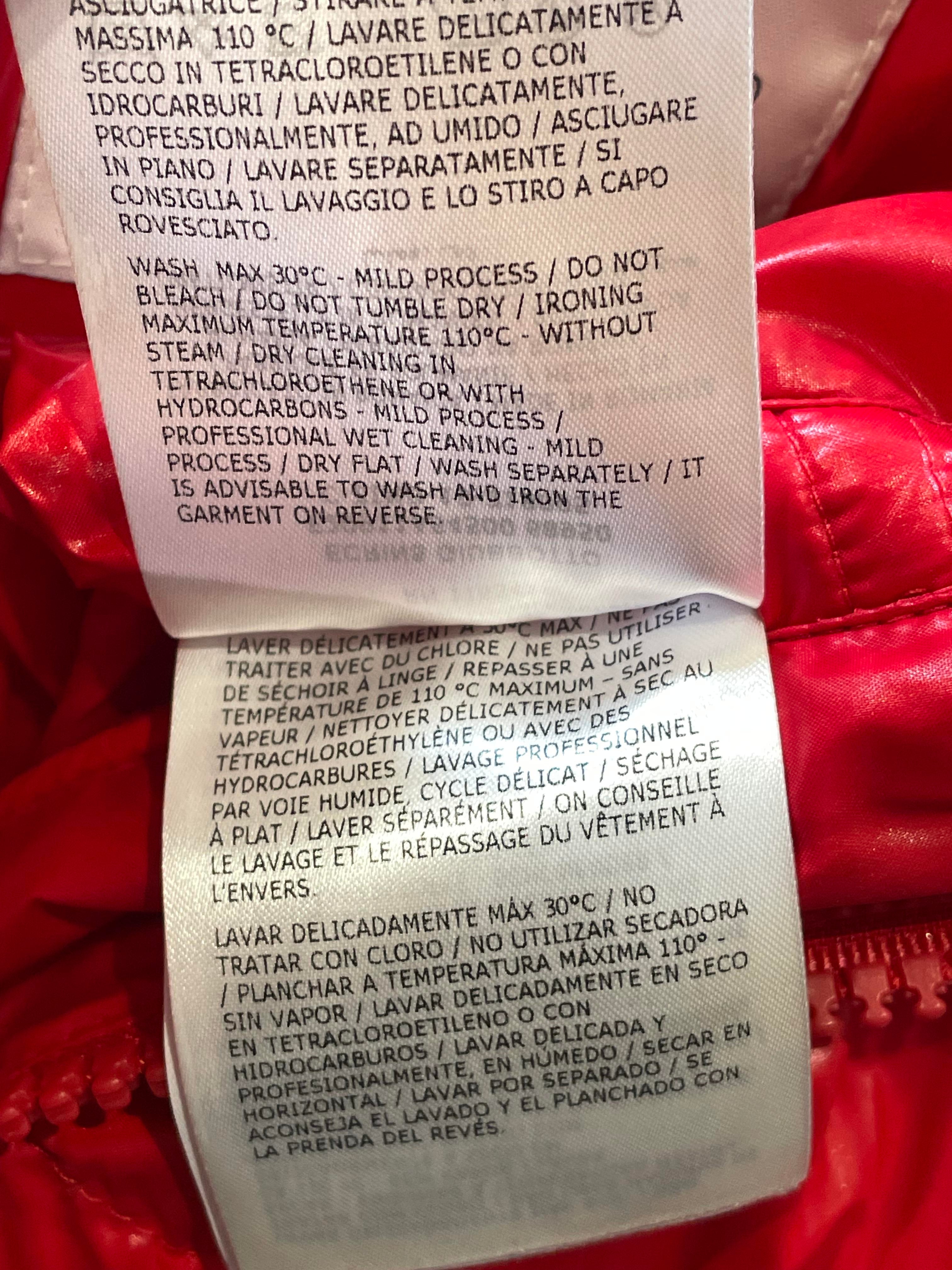 Moncler Maya Ecrins Red Jacket