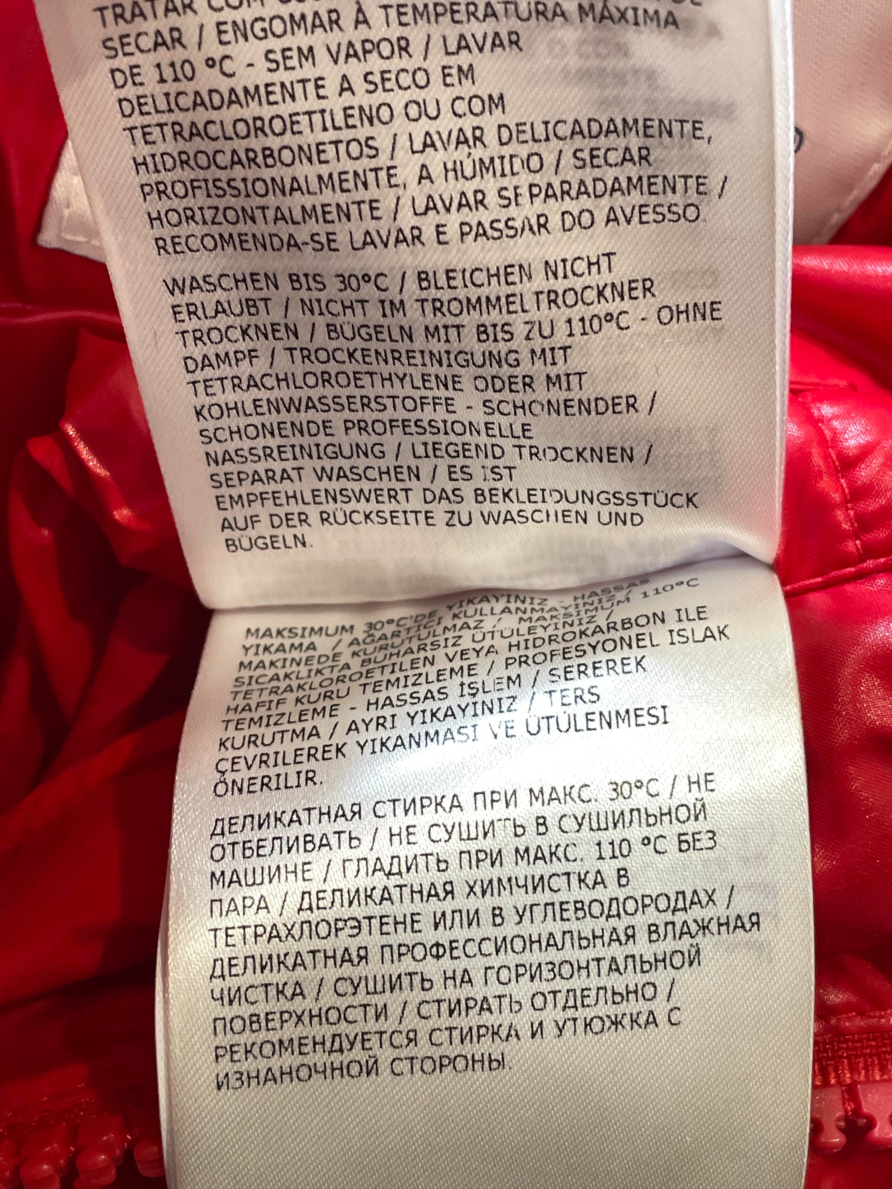 Moncler Maya Ecrins Red Jacket