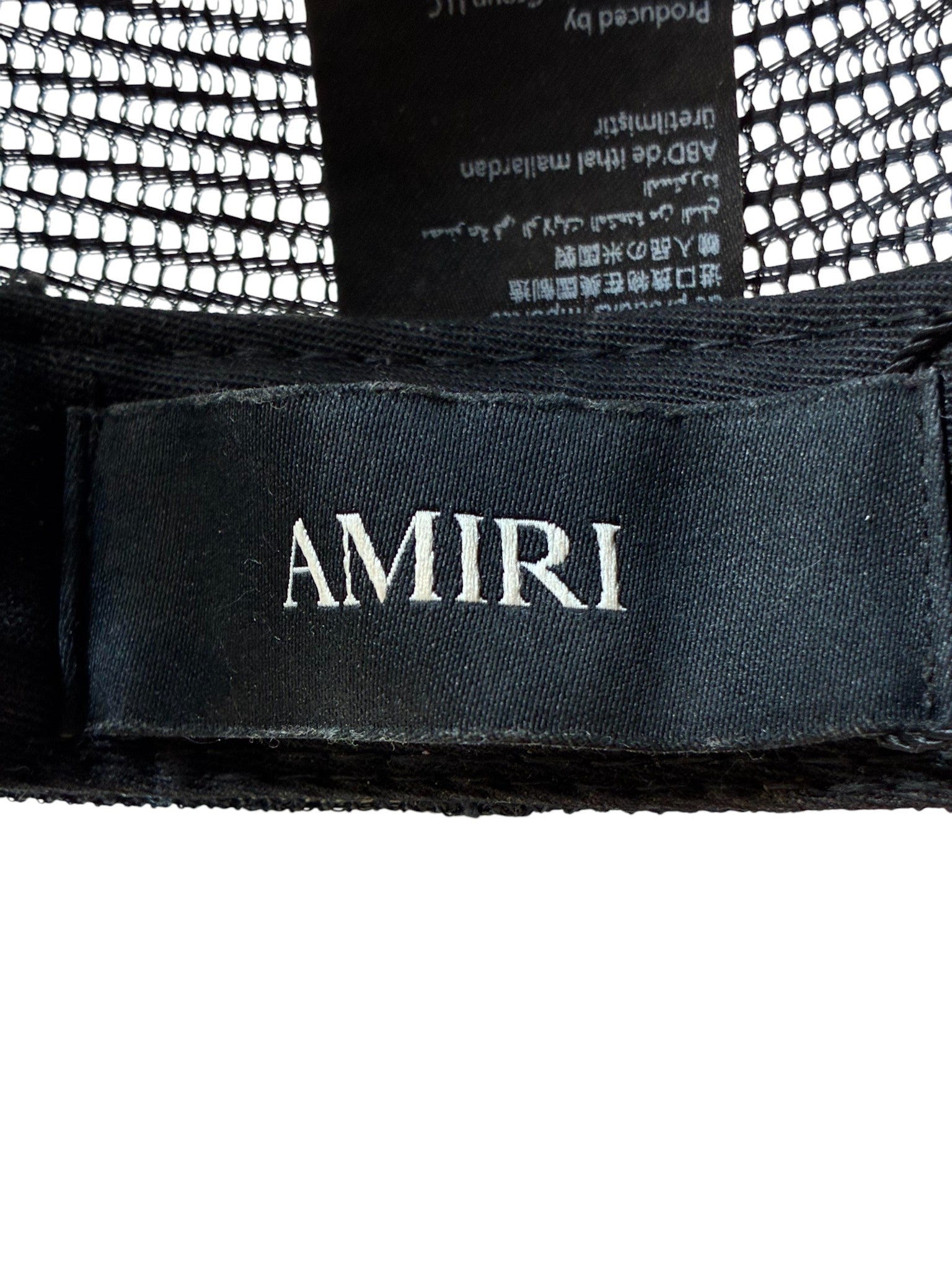 Amiri 3 Star Red & White Hat