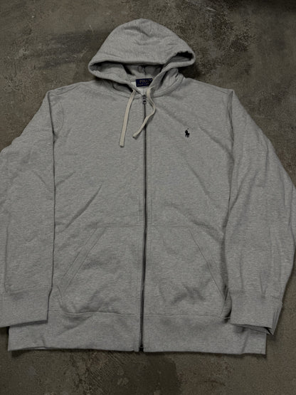 Polo Zip Up Grey New XXL With Tags