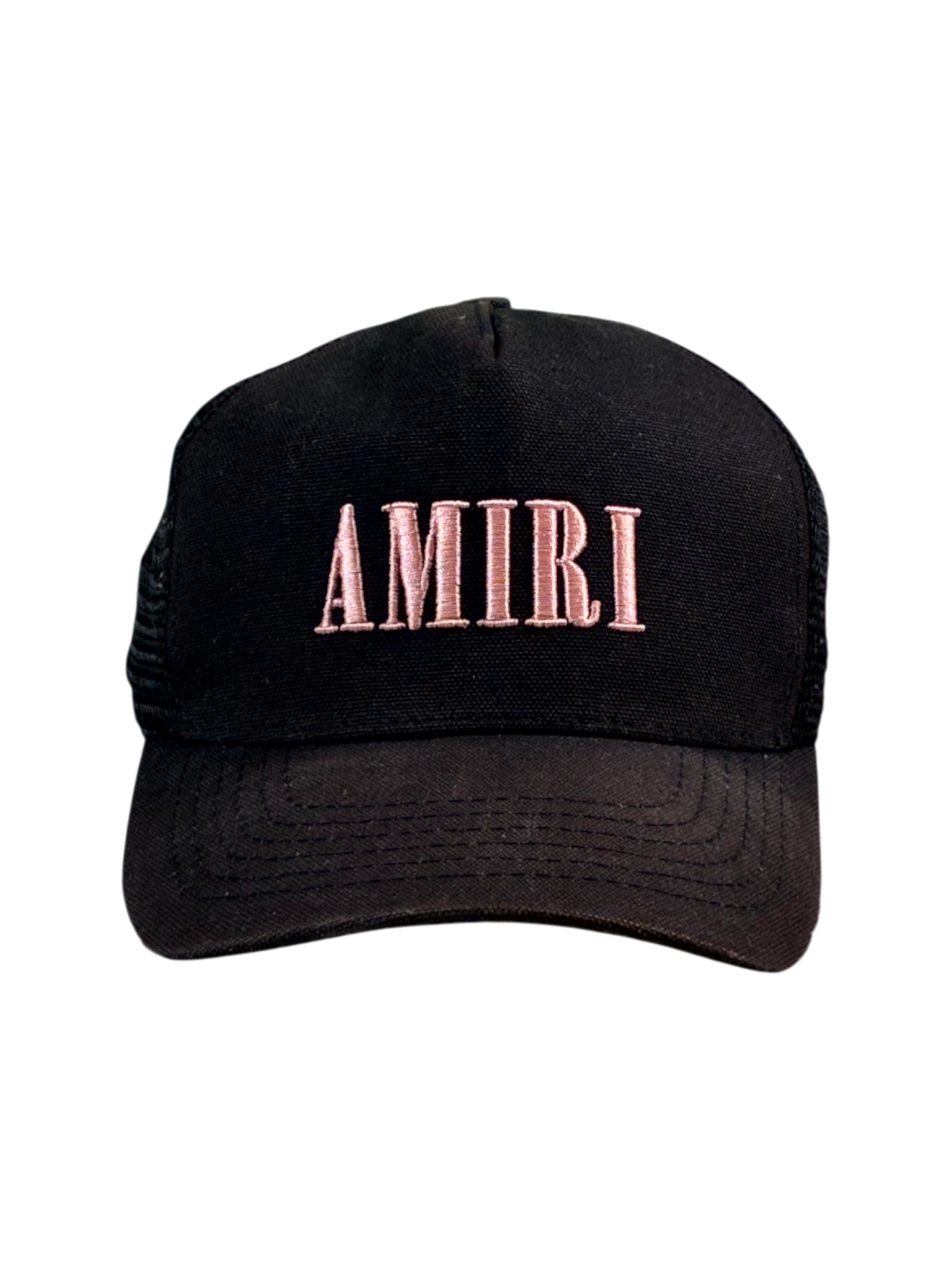 Amiri "Core Logo" Black Pink Hat