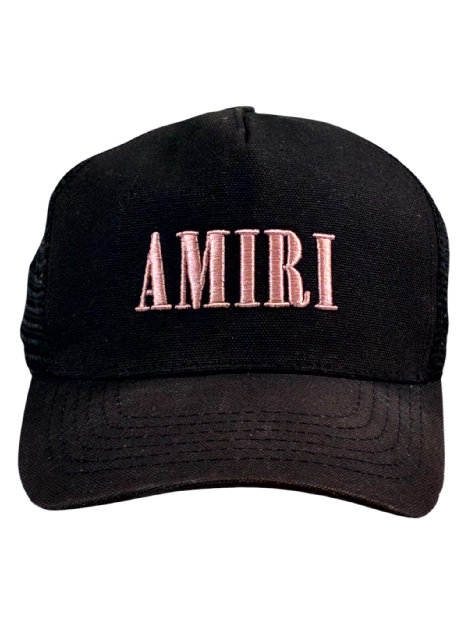 Amiri "Core Logo" Black Pink Hat