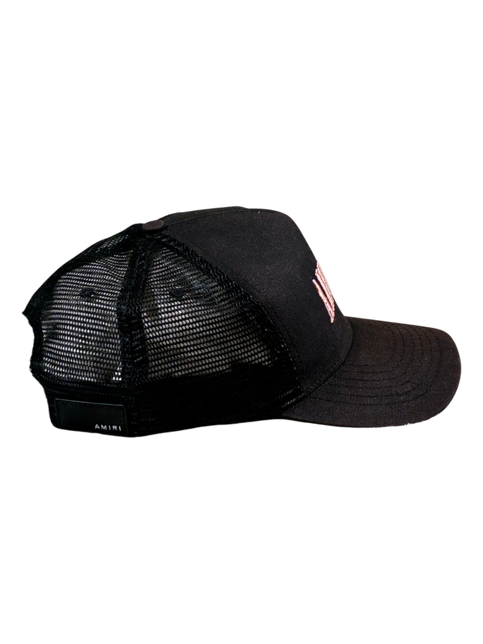 Amiri "Core Logo" Black Pink Hat