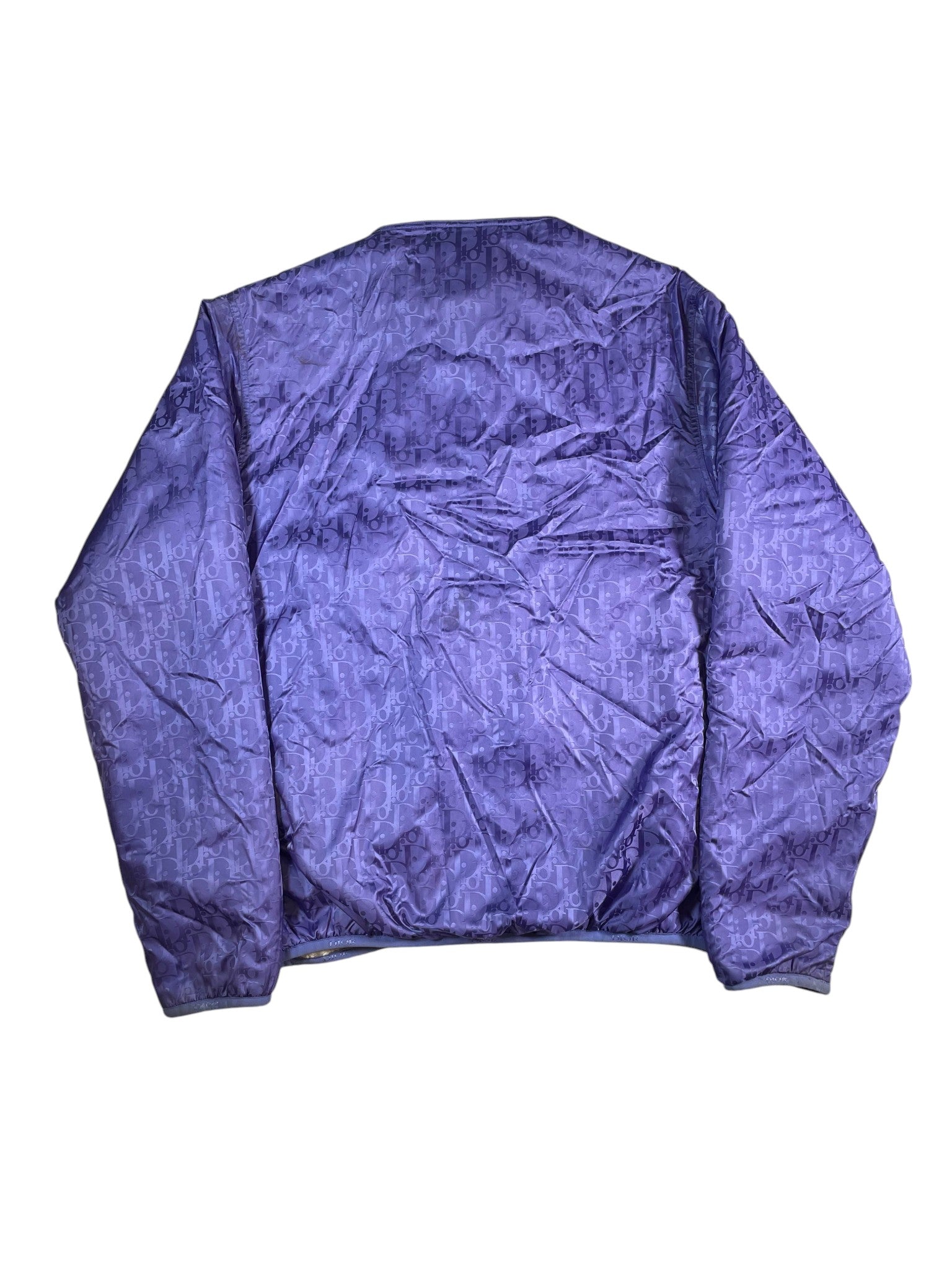 Dior Monogram Purple Fleece Jacket