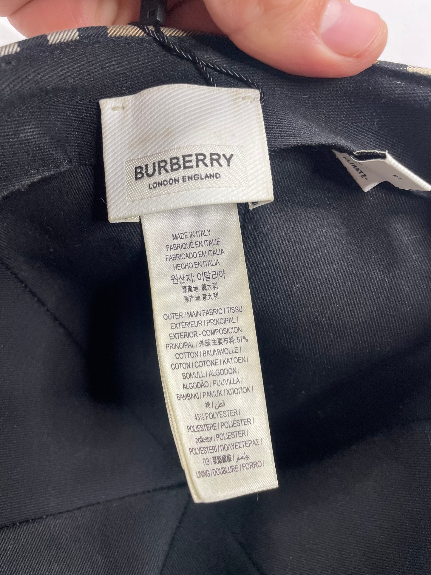 Burberry Monogram Cap