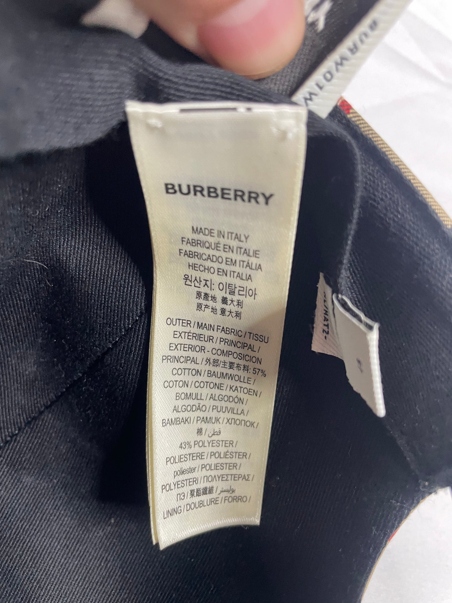 Burberry Monogram Cap