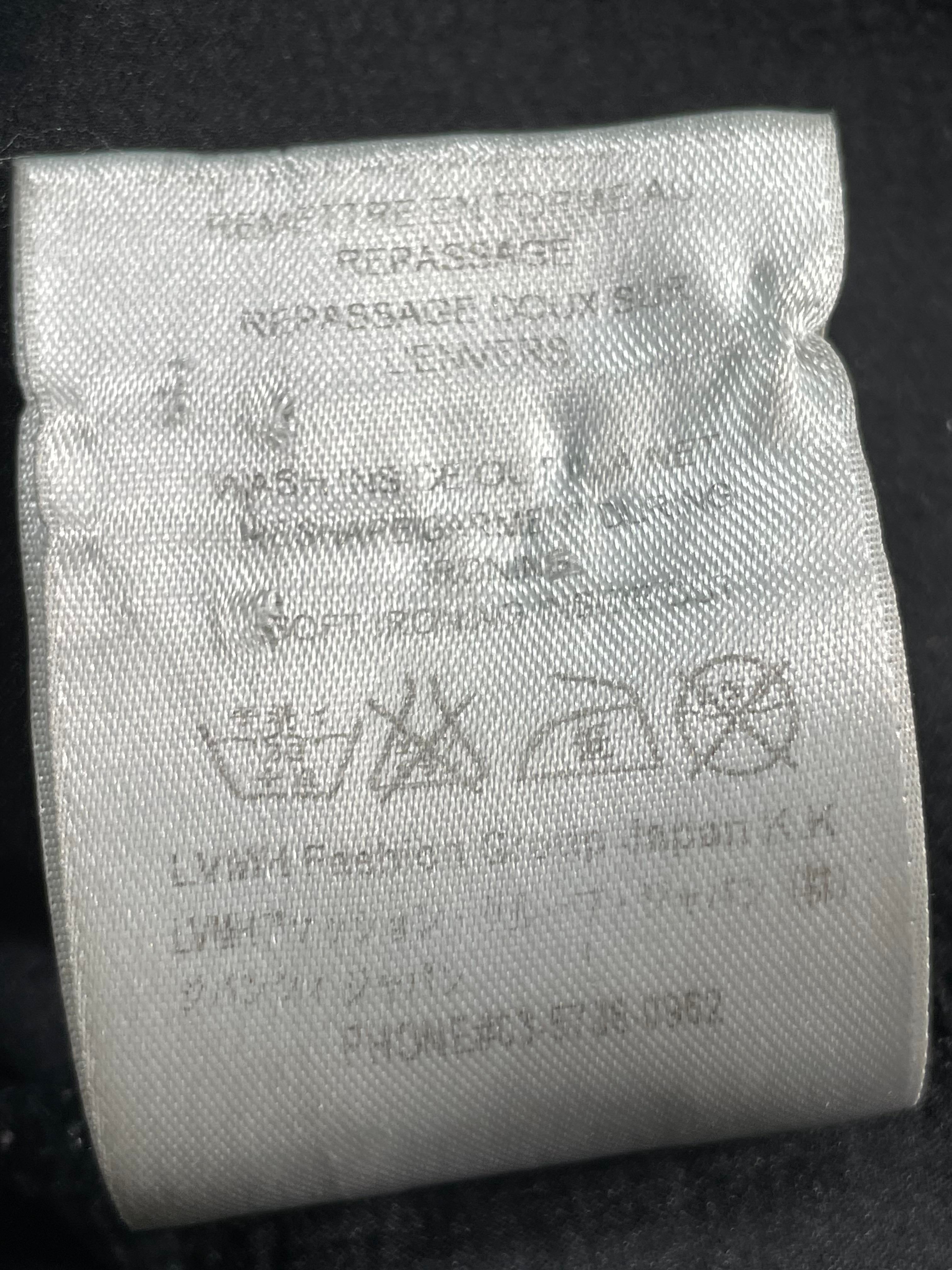 Givenchy Paris Distress Black Tee