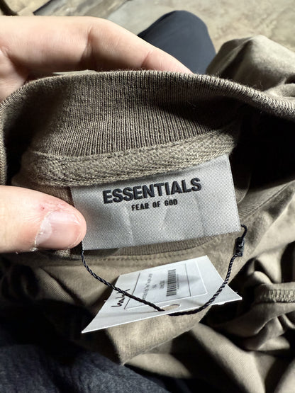 Essentials Tee Taupe Used Kids Large