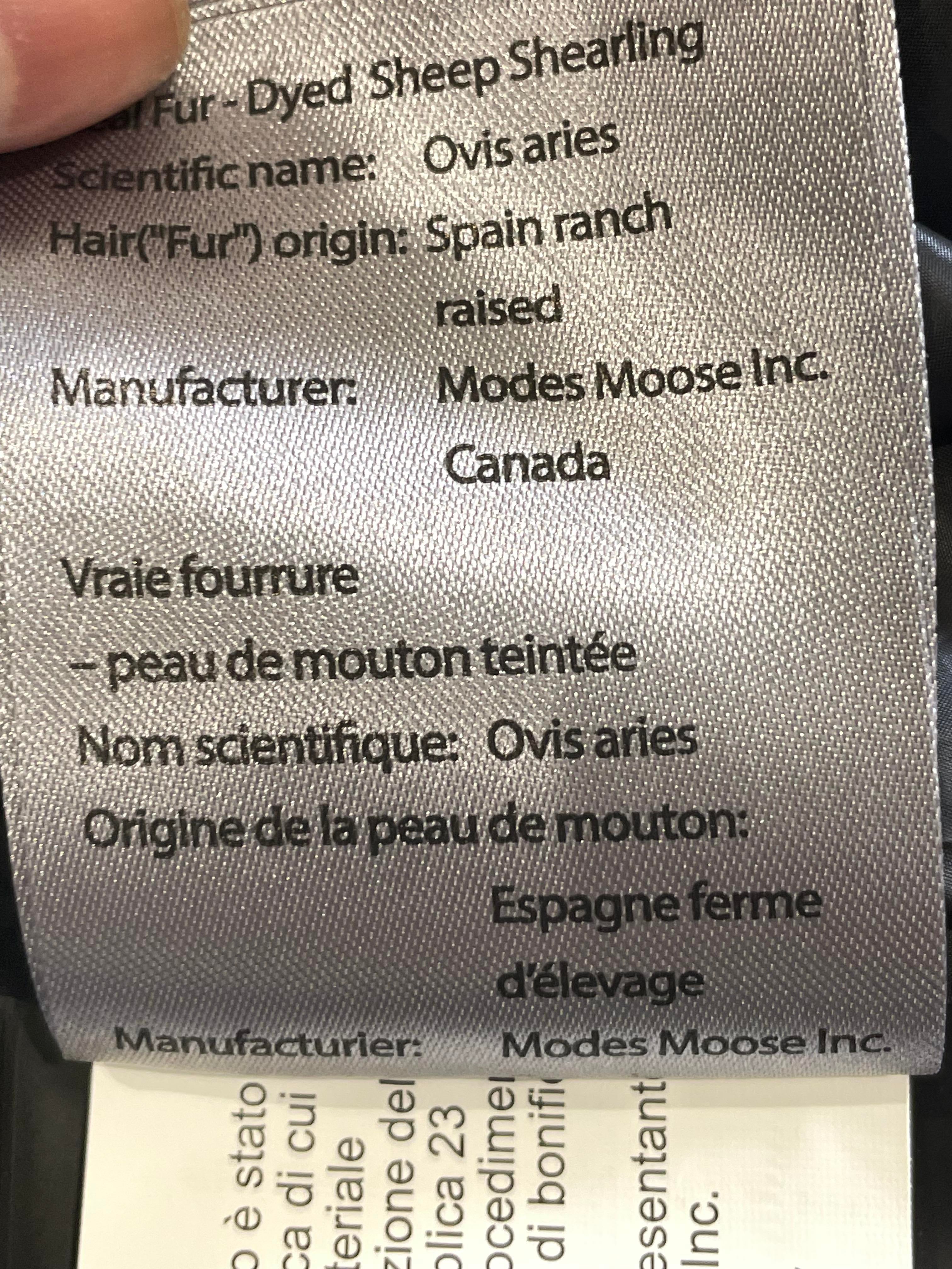 Moose Knuckles Cloud Neoshear Navy  Parka Jacket