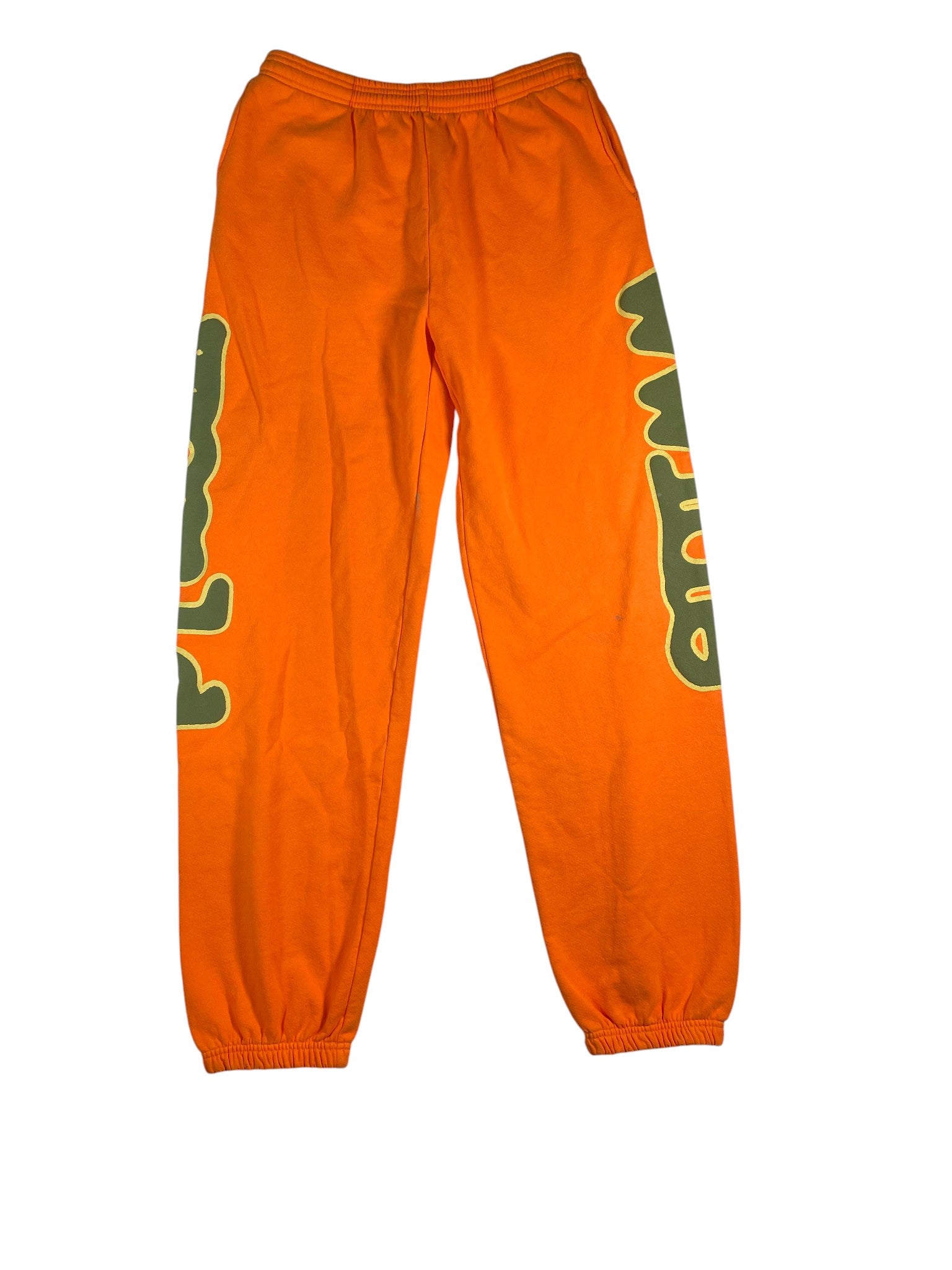 Sp5der Beluga Orange Sweatpants