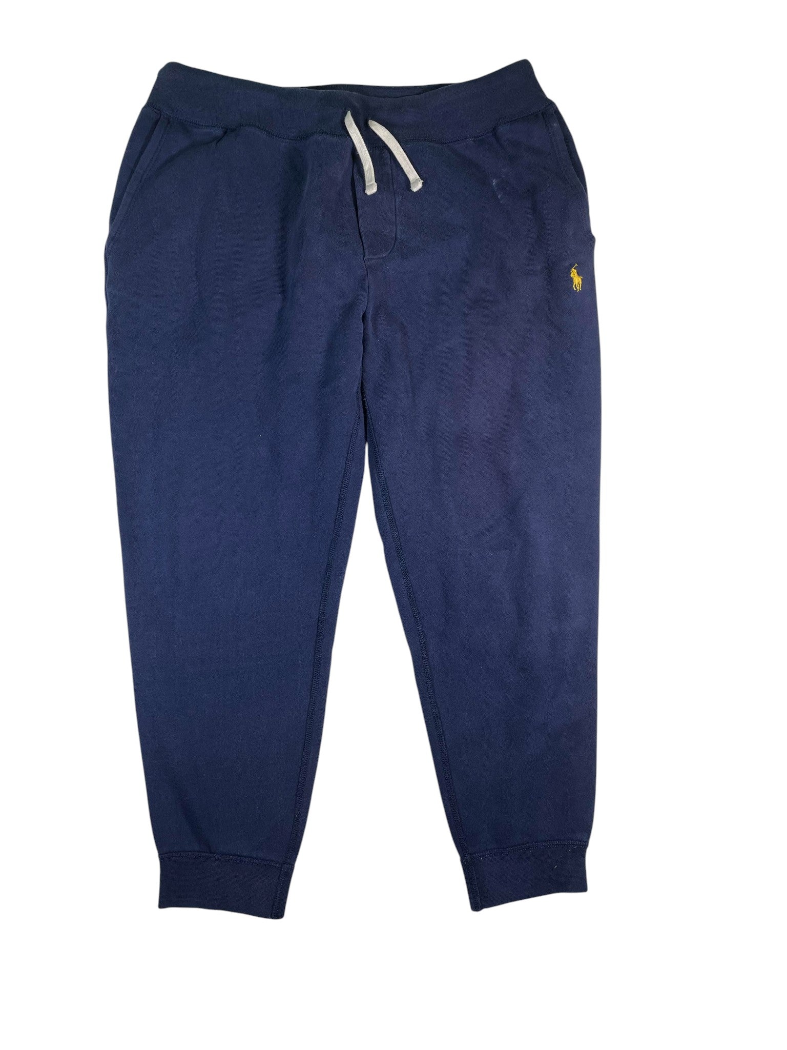 Polo Cuffed Navy Sweats