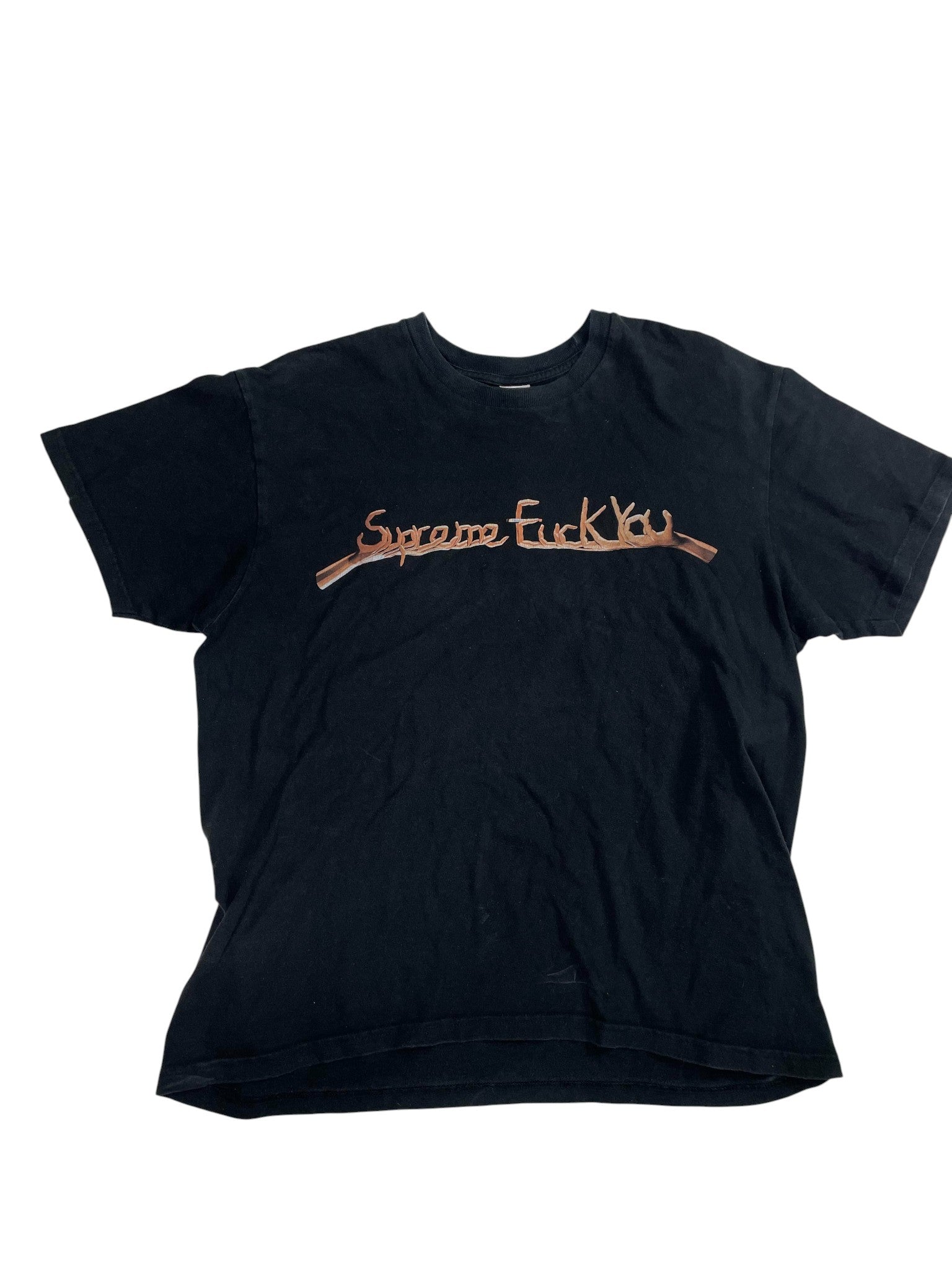 Supreme 'F**K You' BlackTee