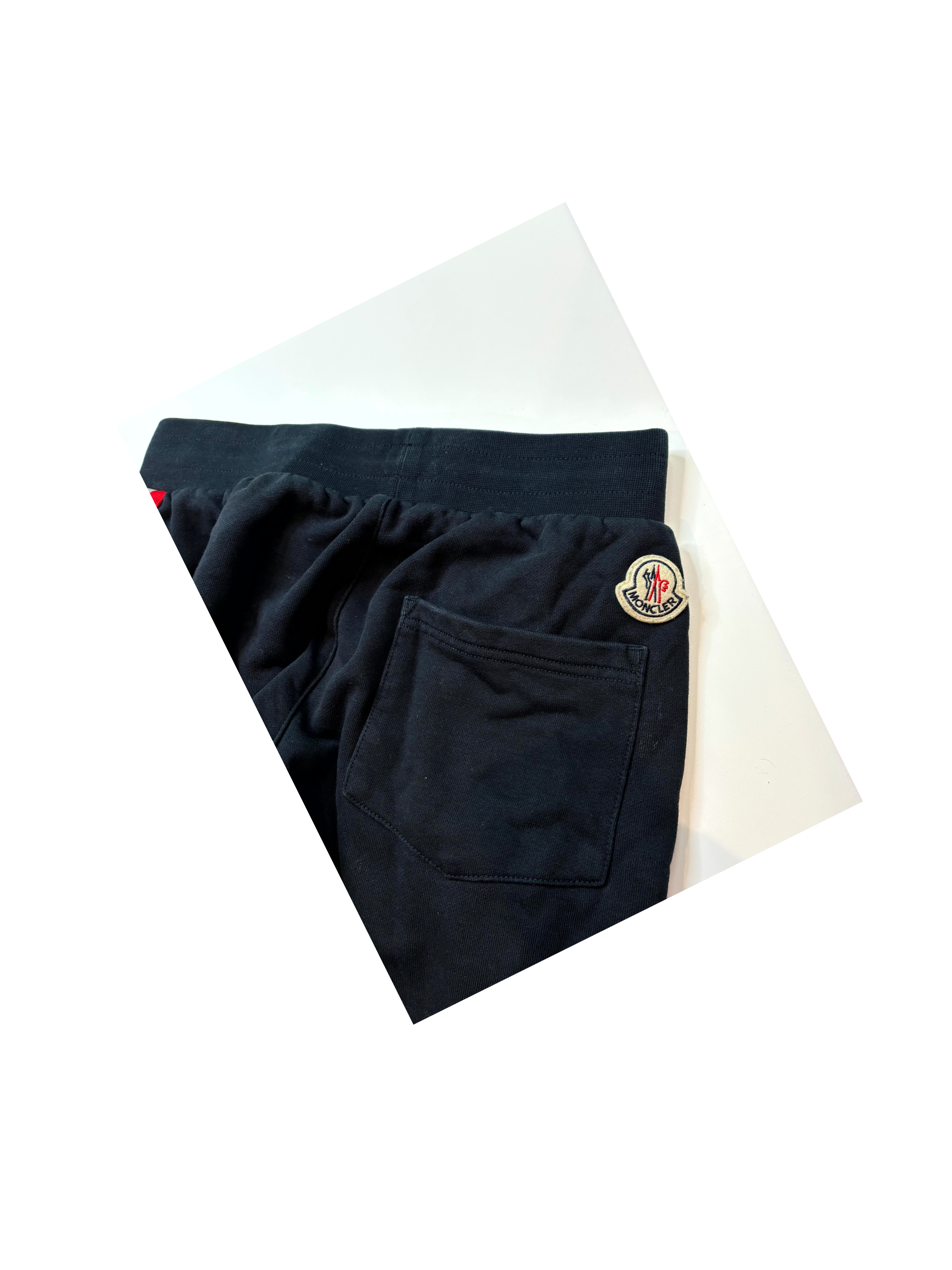 Moncler Navy RWB Stripe Sweats