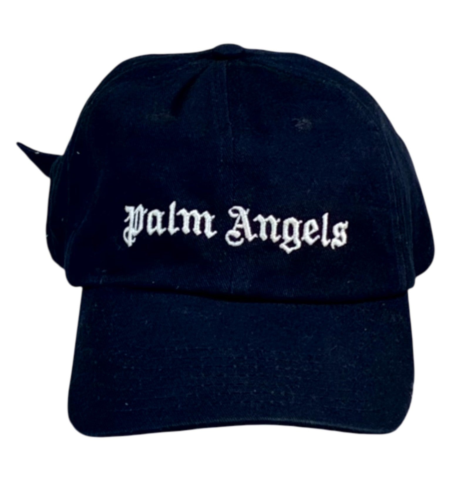 Palm Angels Logo Navy Hat