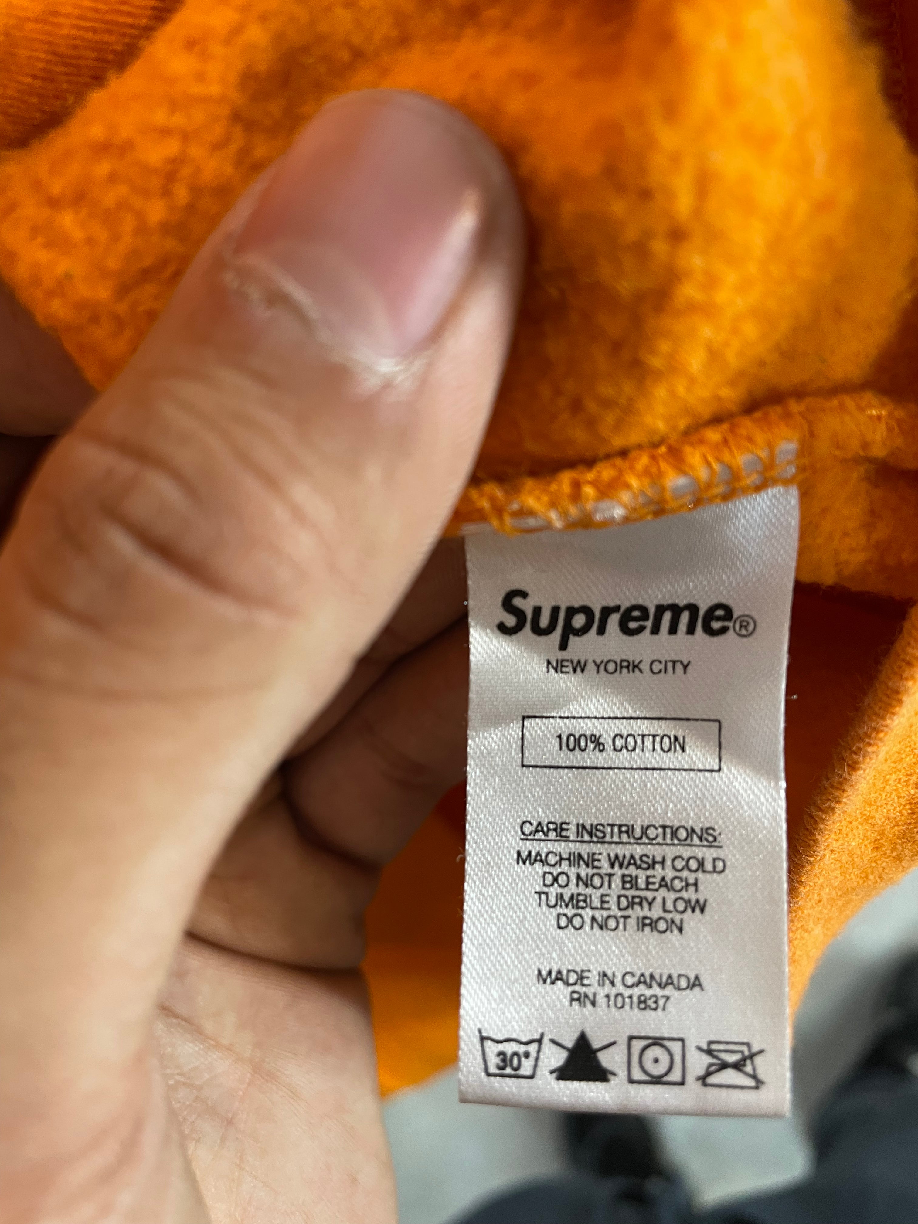 Supreme S Logo Multi Color Hoodie